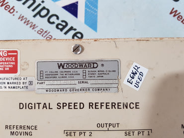 Woodward 8271-651 Digital Speed Reference