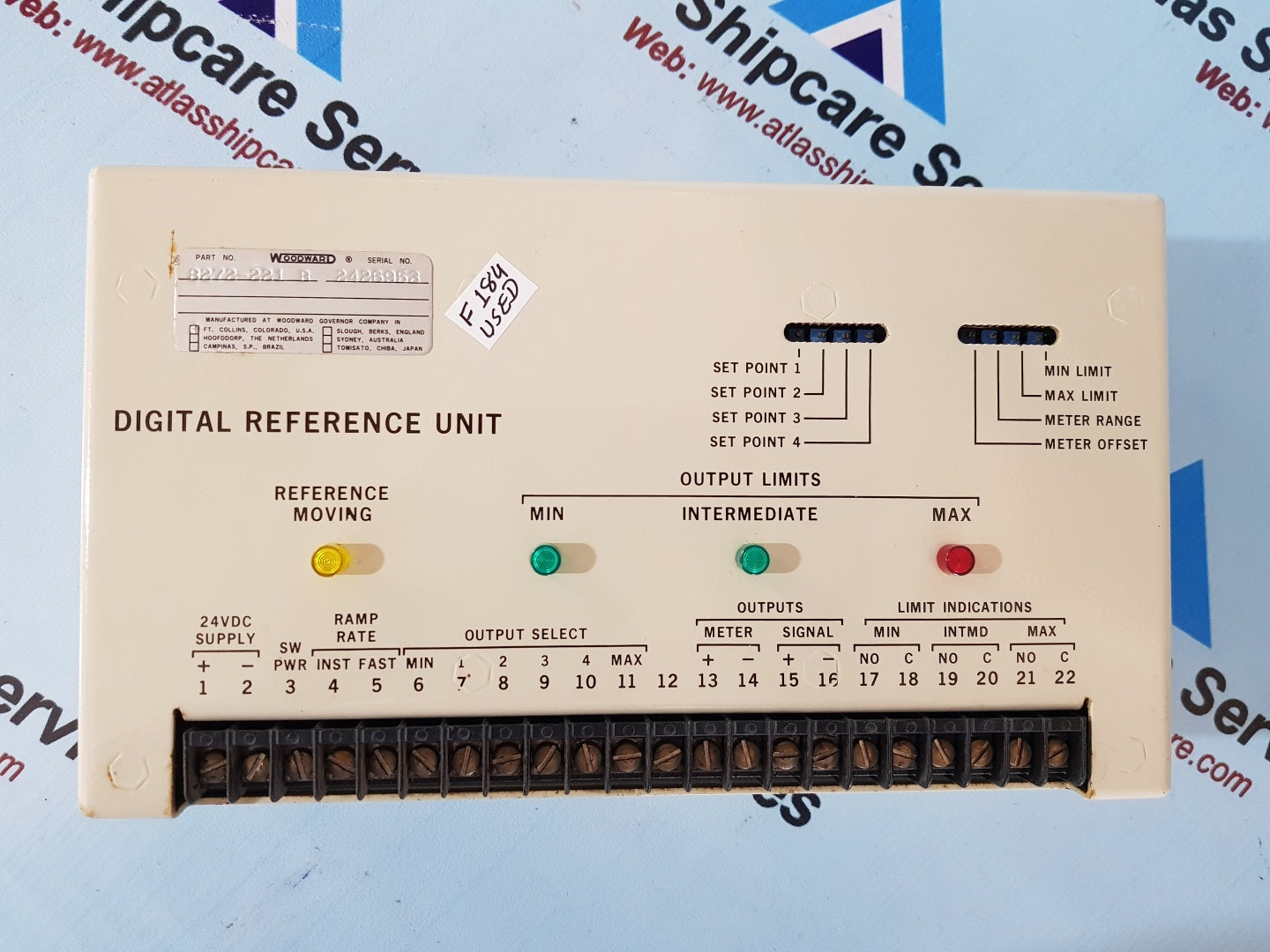 Woodward 8272-221 B Digital Reference Unit