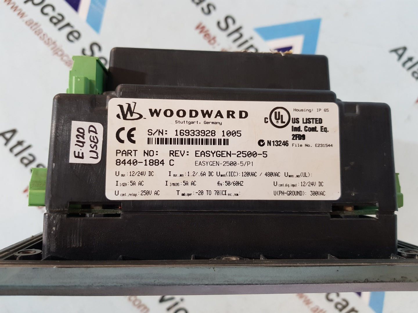 Woodward 8440-1884 C EASYGEN-2500-5 Generator Controller