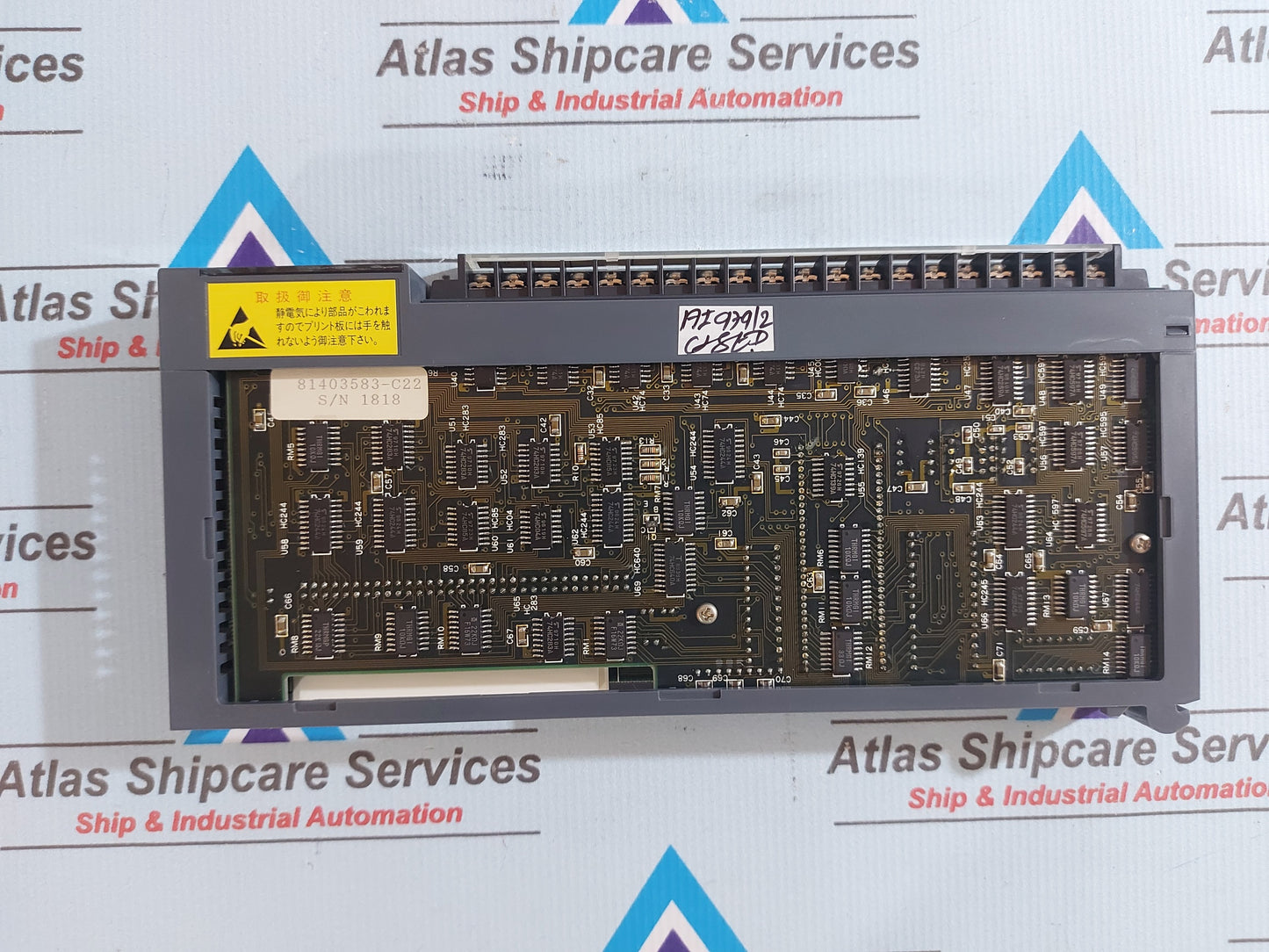 YAMATAKE-HONEYWELL 511-0020 ANALOG OUTPUT MODULE