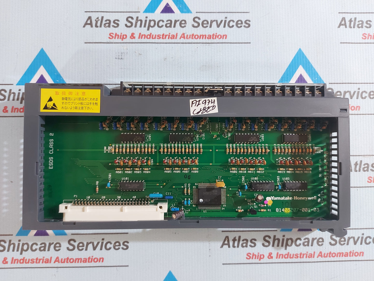YAMATAKE-HONEYWELL 511-4550 DC12/24V 16PT INPUT MODULE