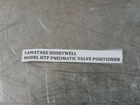YAMATAKE-HONEYWELL HTP PNEUMATIC VALVE POSITIONER