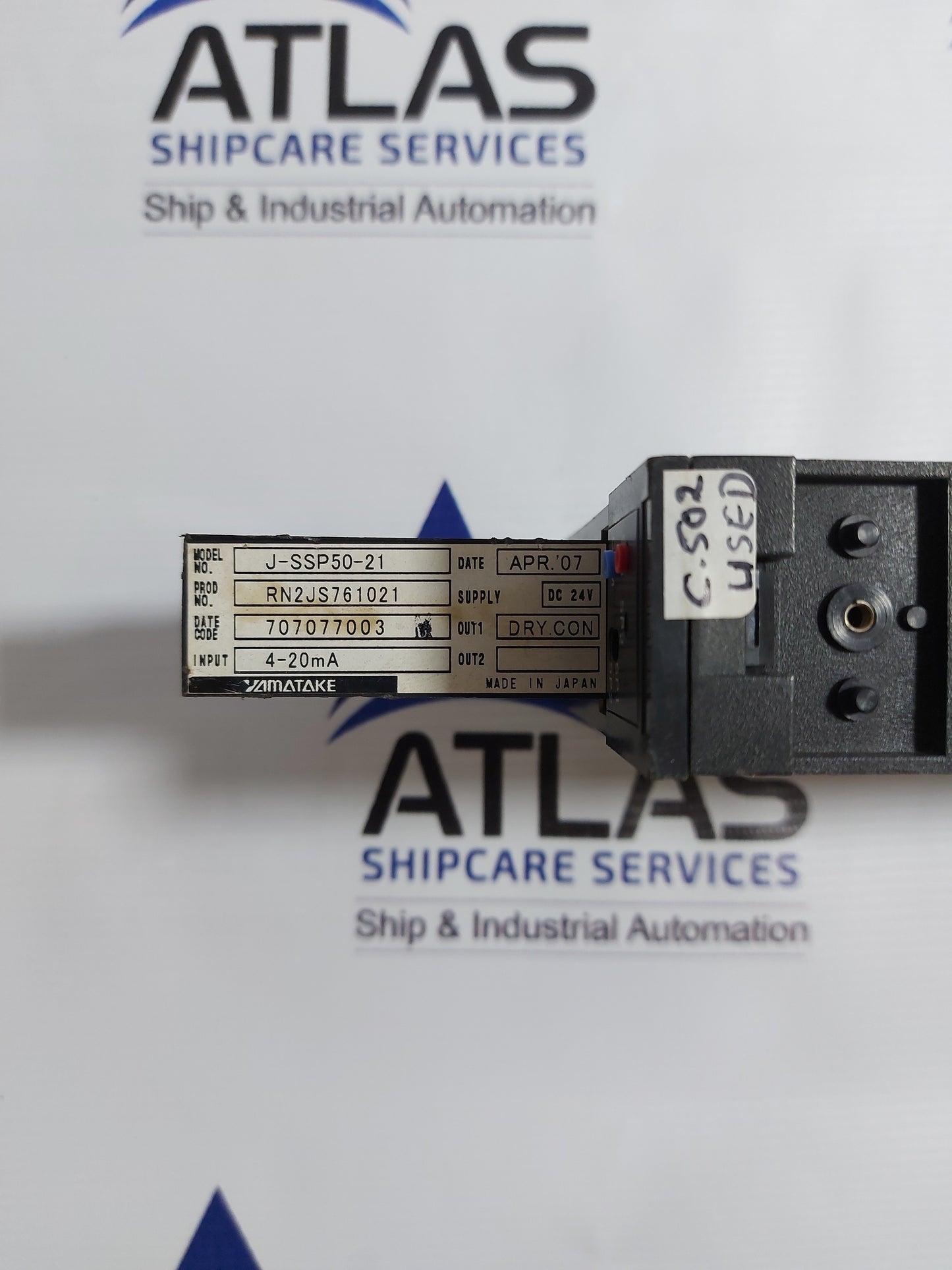 YAMATAKE J-SSP50-21 CONTROLLER