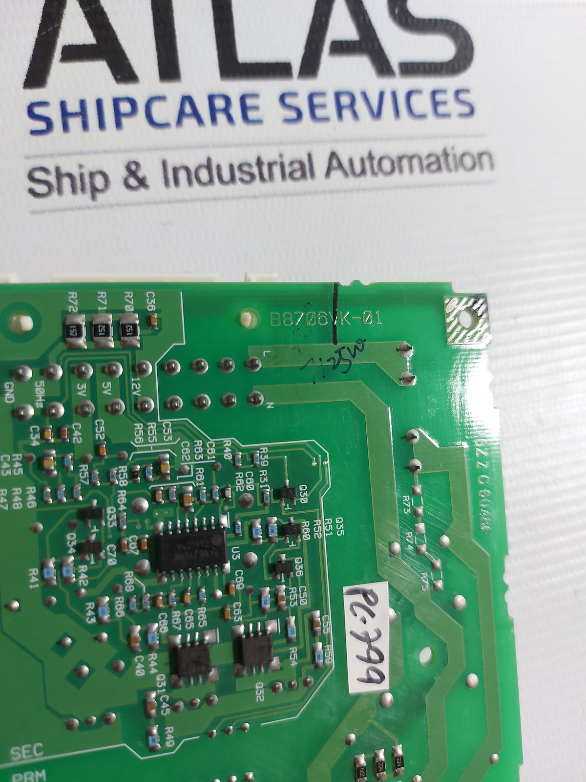 YOKOGAWA B8706RK POWER BOARD