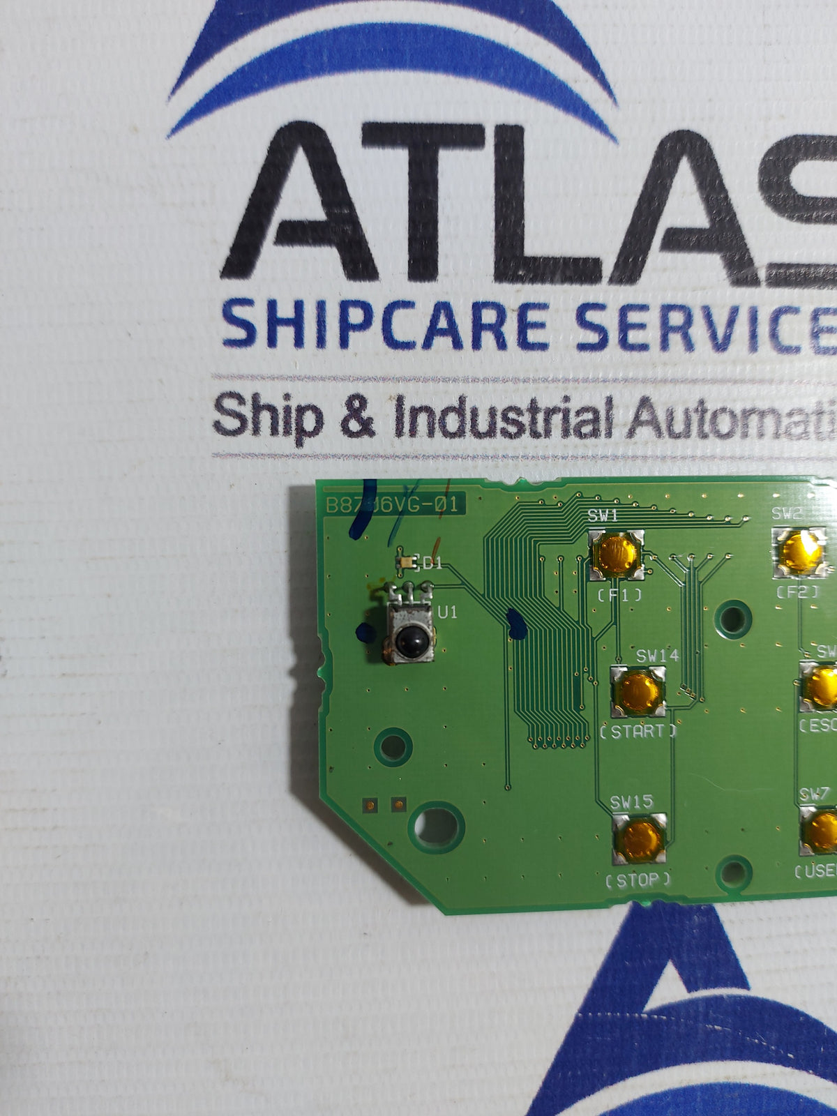 YOKOGAWA B8706VG-01 SW2000 PCB BOARD ASSY B8706RG