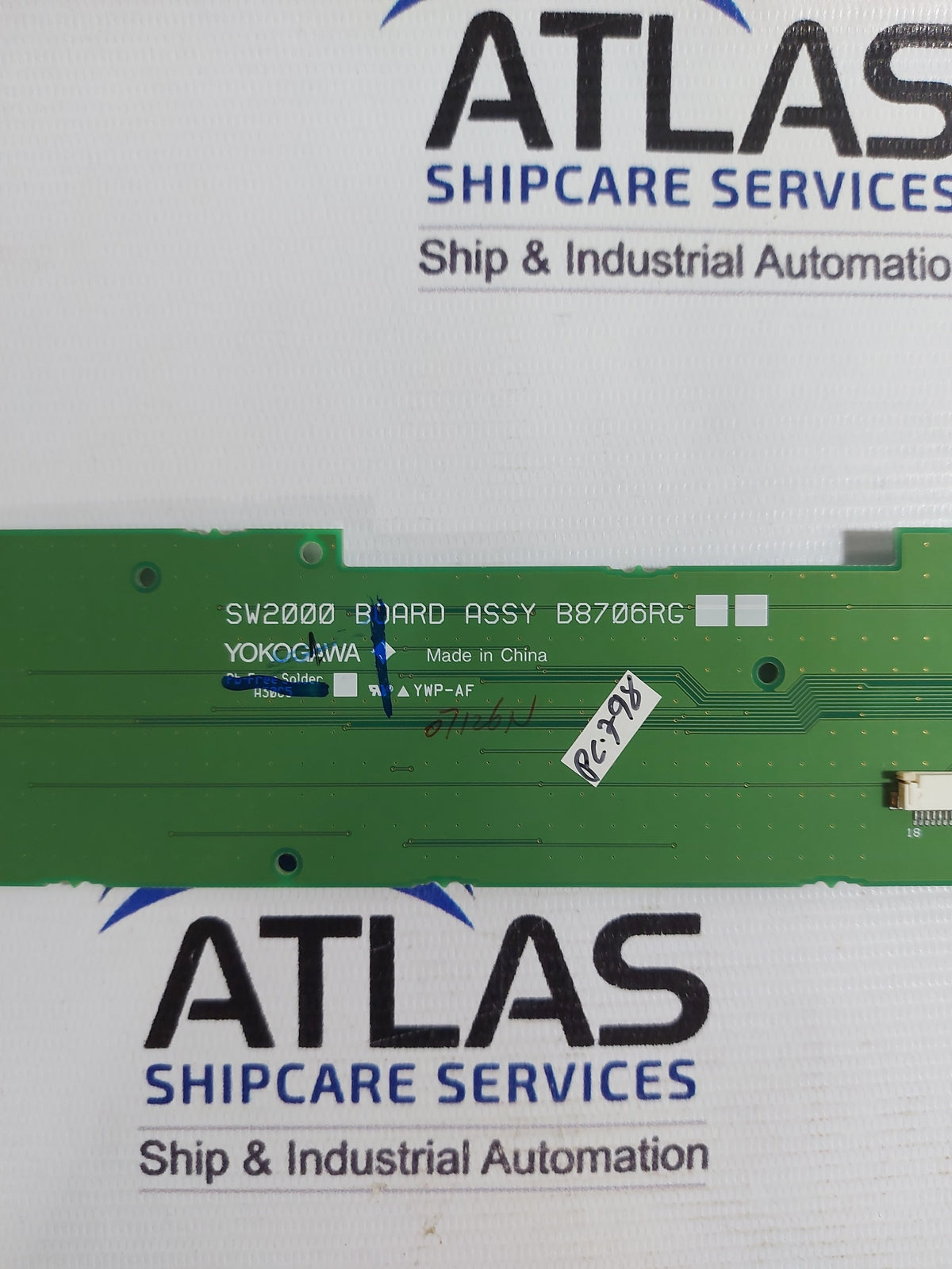 YOKOGAWA B8706VG-01 SW2000 PCB BOARD ASSY B8706RG