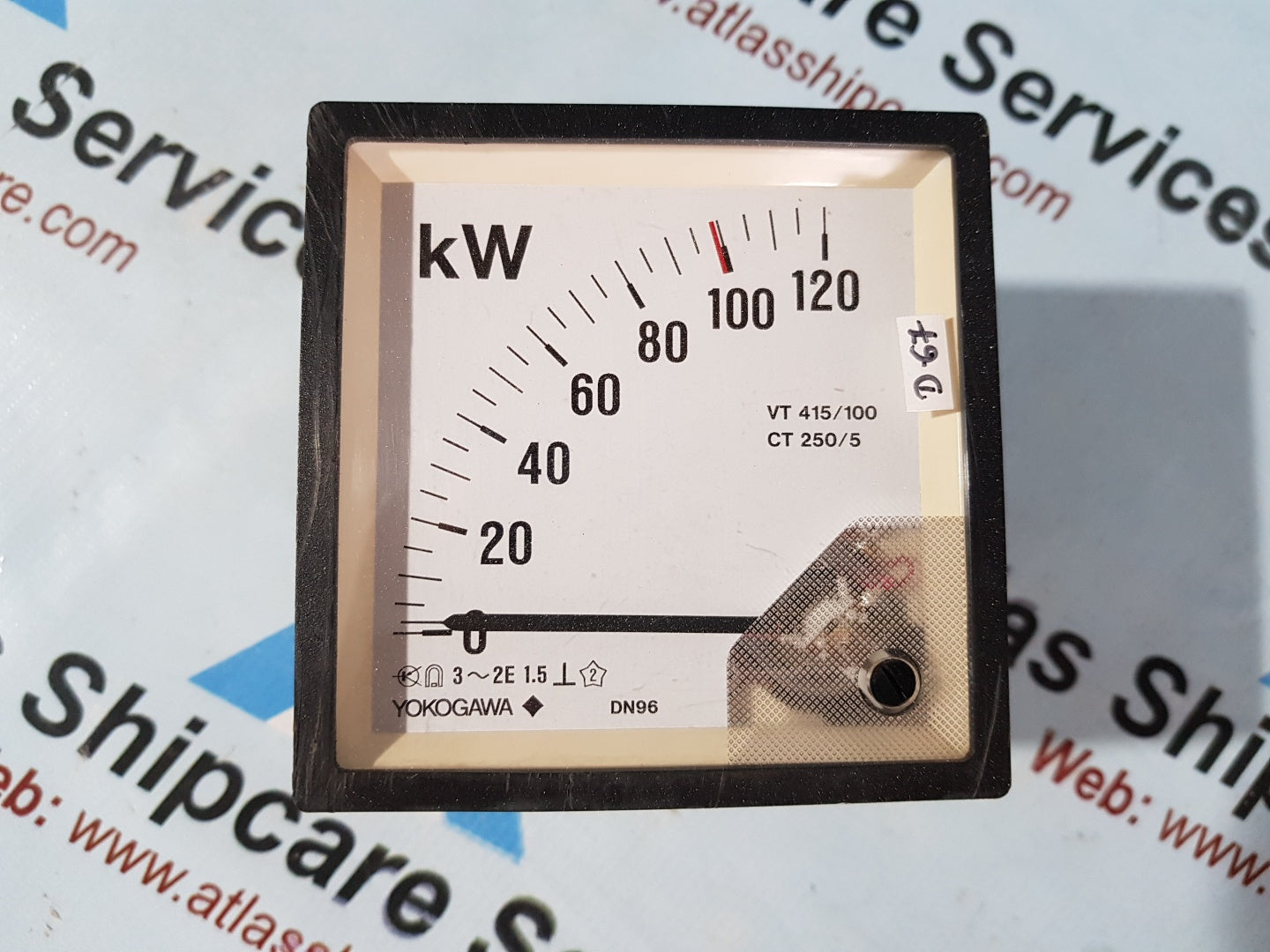 YOKOGAWA DN96A55 W52-N-L-BL/CJ AC WATT METER