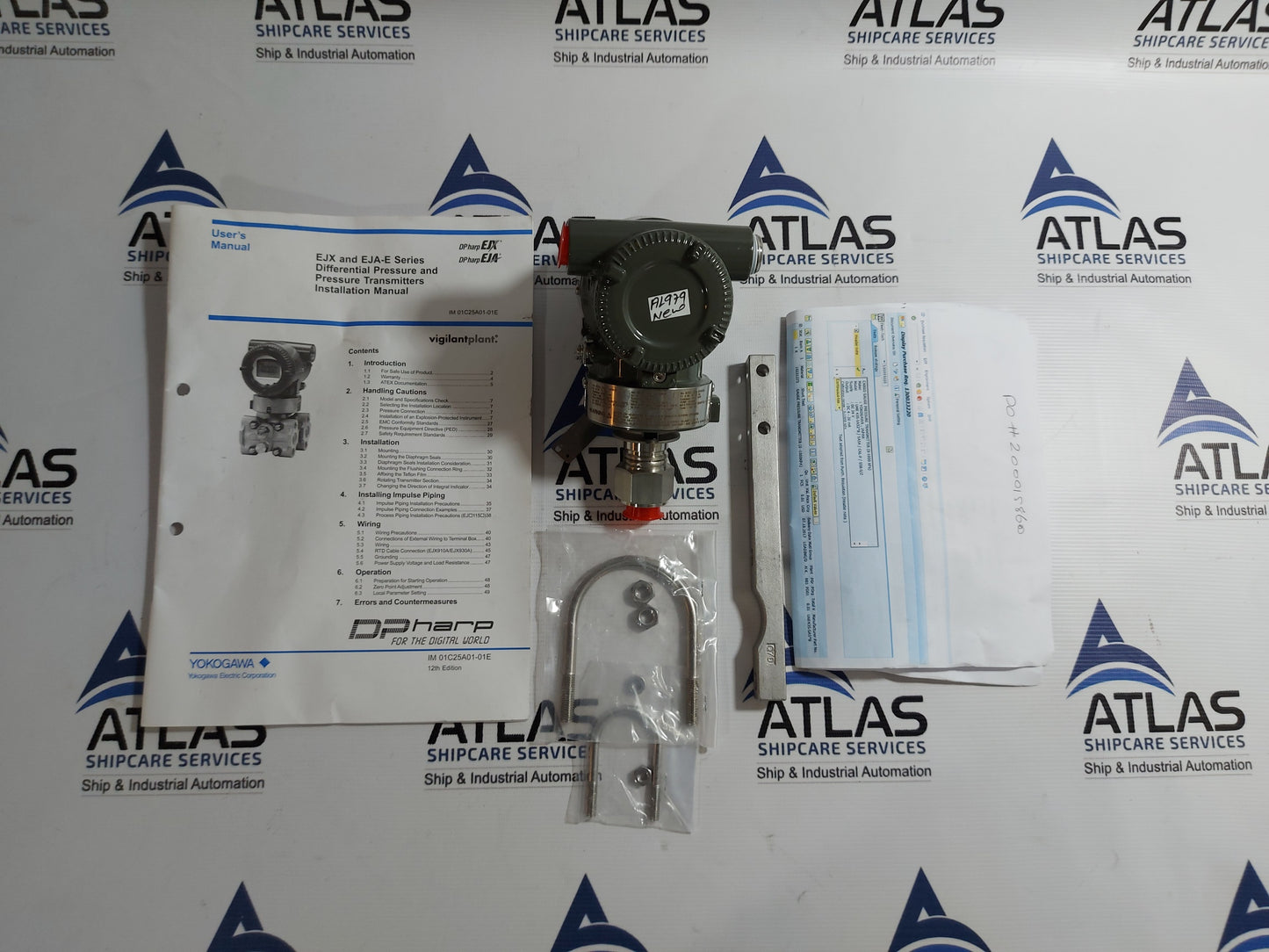 YOKOGAWA EJA530E GAUGE PRESSURE TRANSMITTER EJA530E-JBS4N-01CDL/SU21/N4/M15