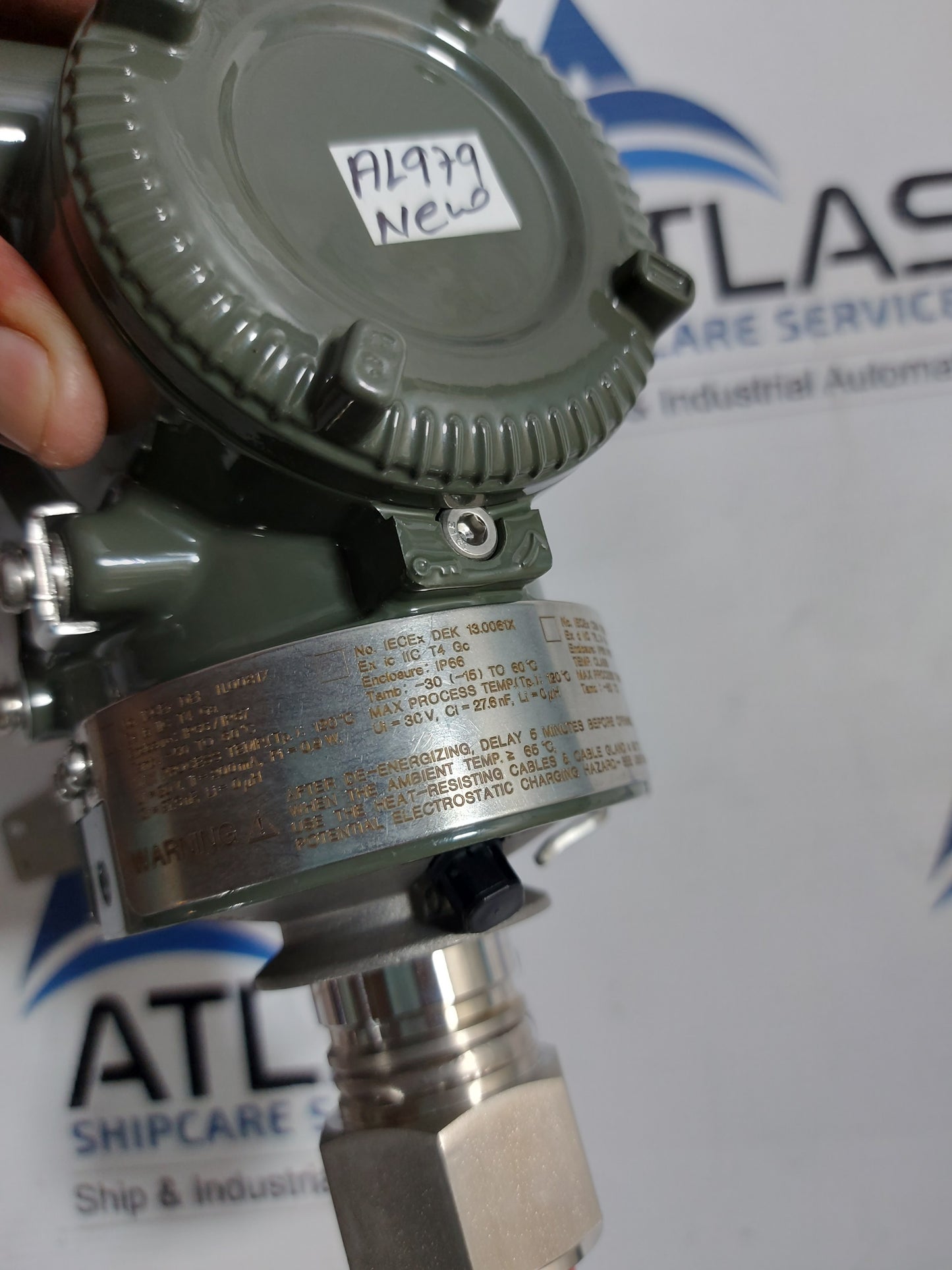 YOKOGAWA EJA530E GAUGE PRESSURE TRANSMITTER EJA530E-JBS4N-01CDL/SU21/N4/M15