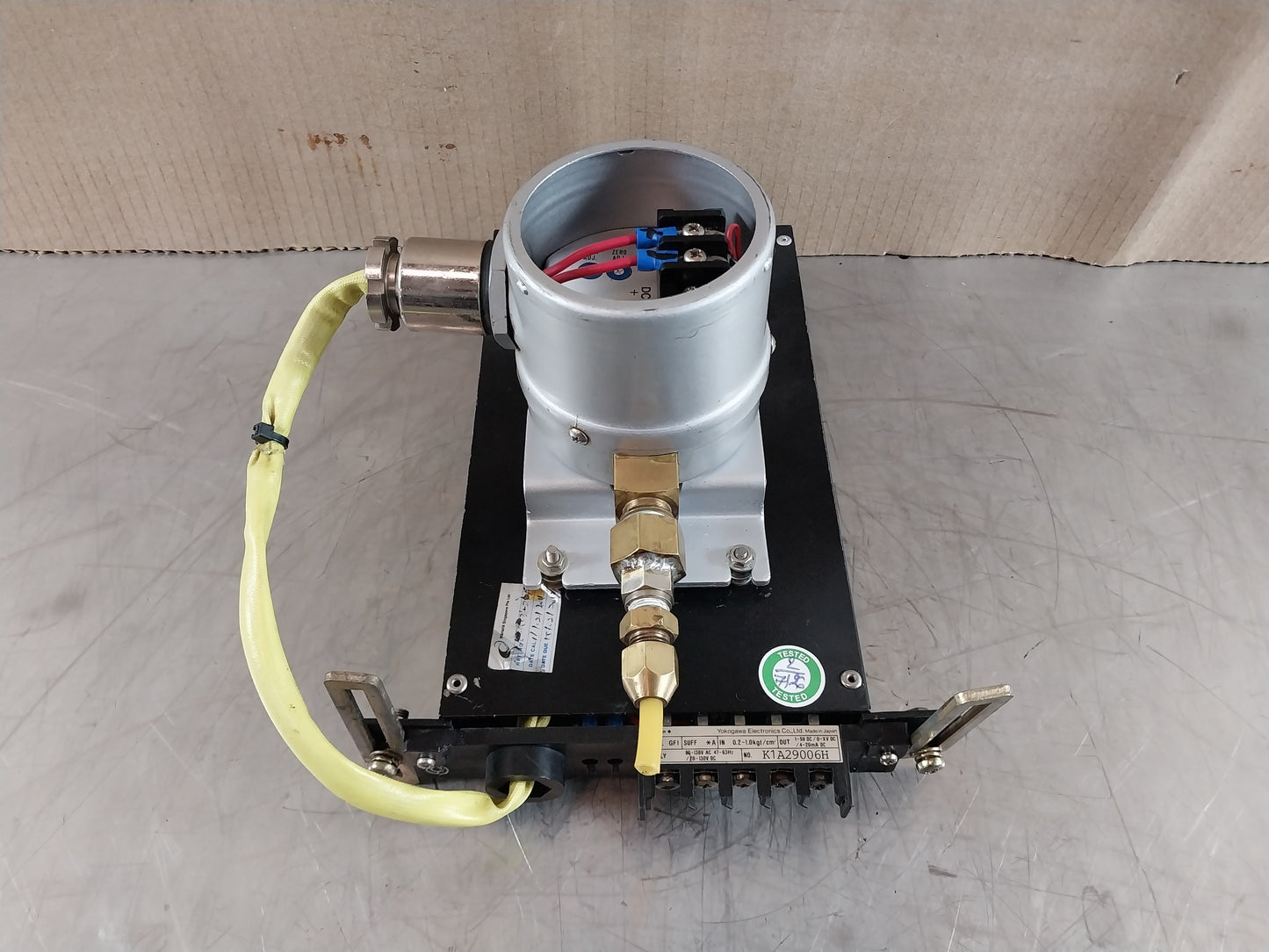 YOKOGAWA GF1 PNEUMATIC TO ELECTRICAL CONVERTER WITH PRESSURE TRANSMITTER