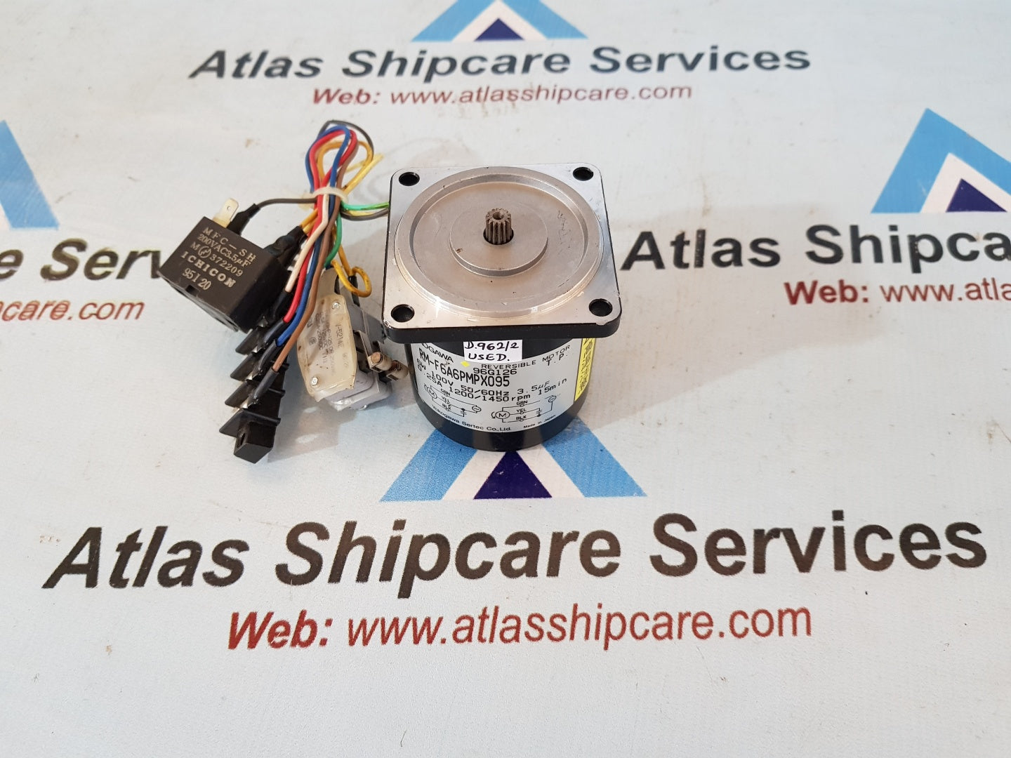 YOKOGAWA RM-F6A6PMPX095 REVERSIBLE MOTOR