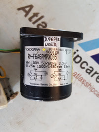 YOKOGAWA RM-F6A6PMPX095 REVERSIBLE MOTOR