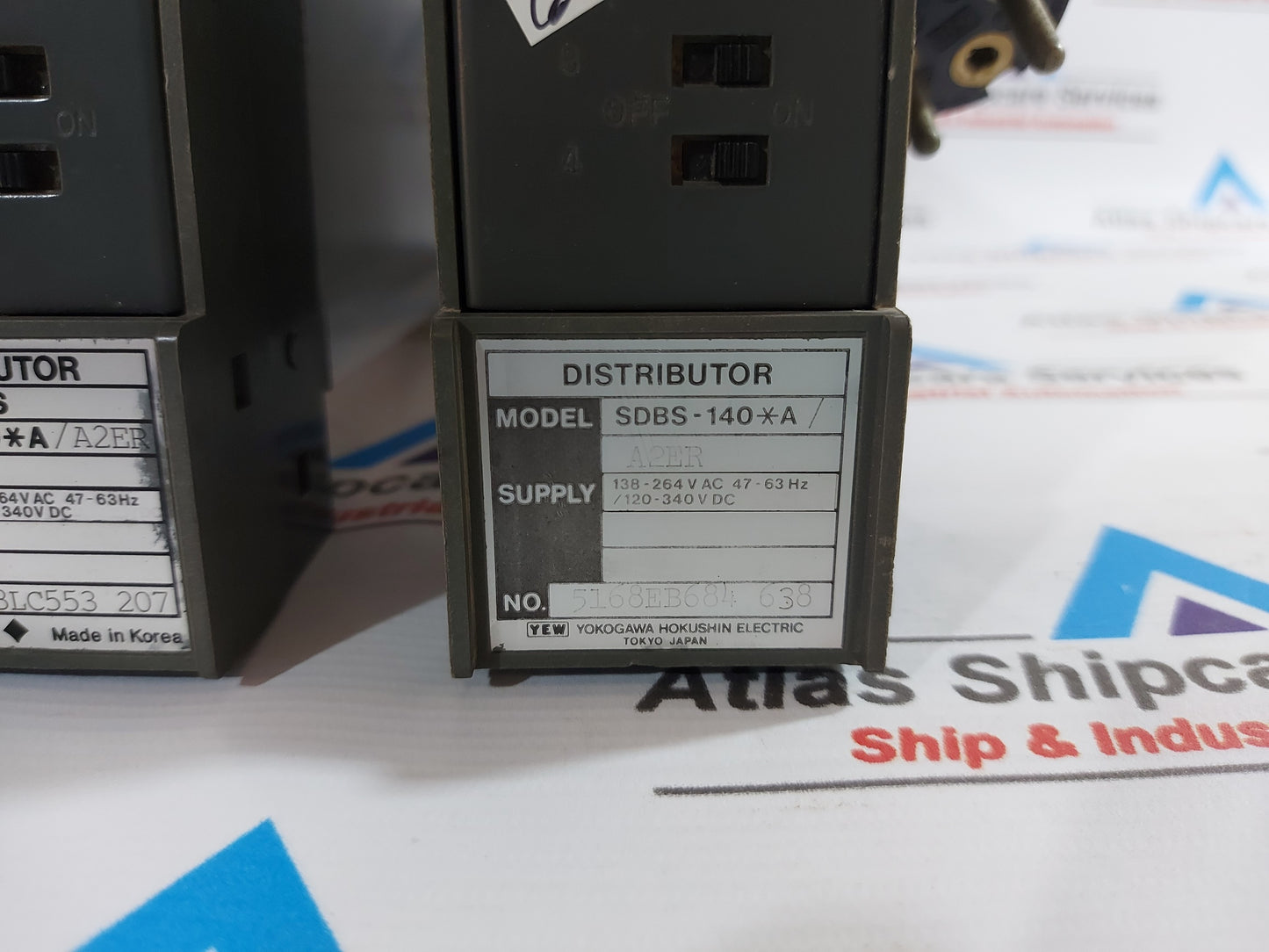YOKOGAWA SDBS-140*A/A2ER POWER DISTRIBUTOR 138-264VAC 47-63Hz