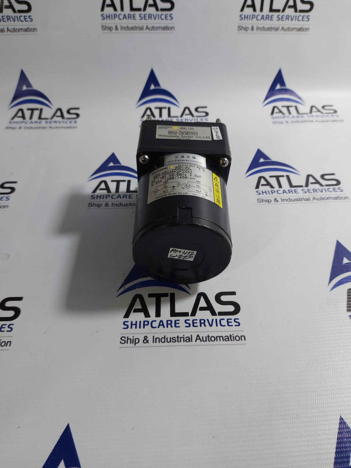 YOKOGAWA SERTEC 8RH2-DW30S993 REVERSIBLE MOTOR 6W 110V