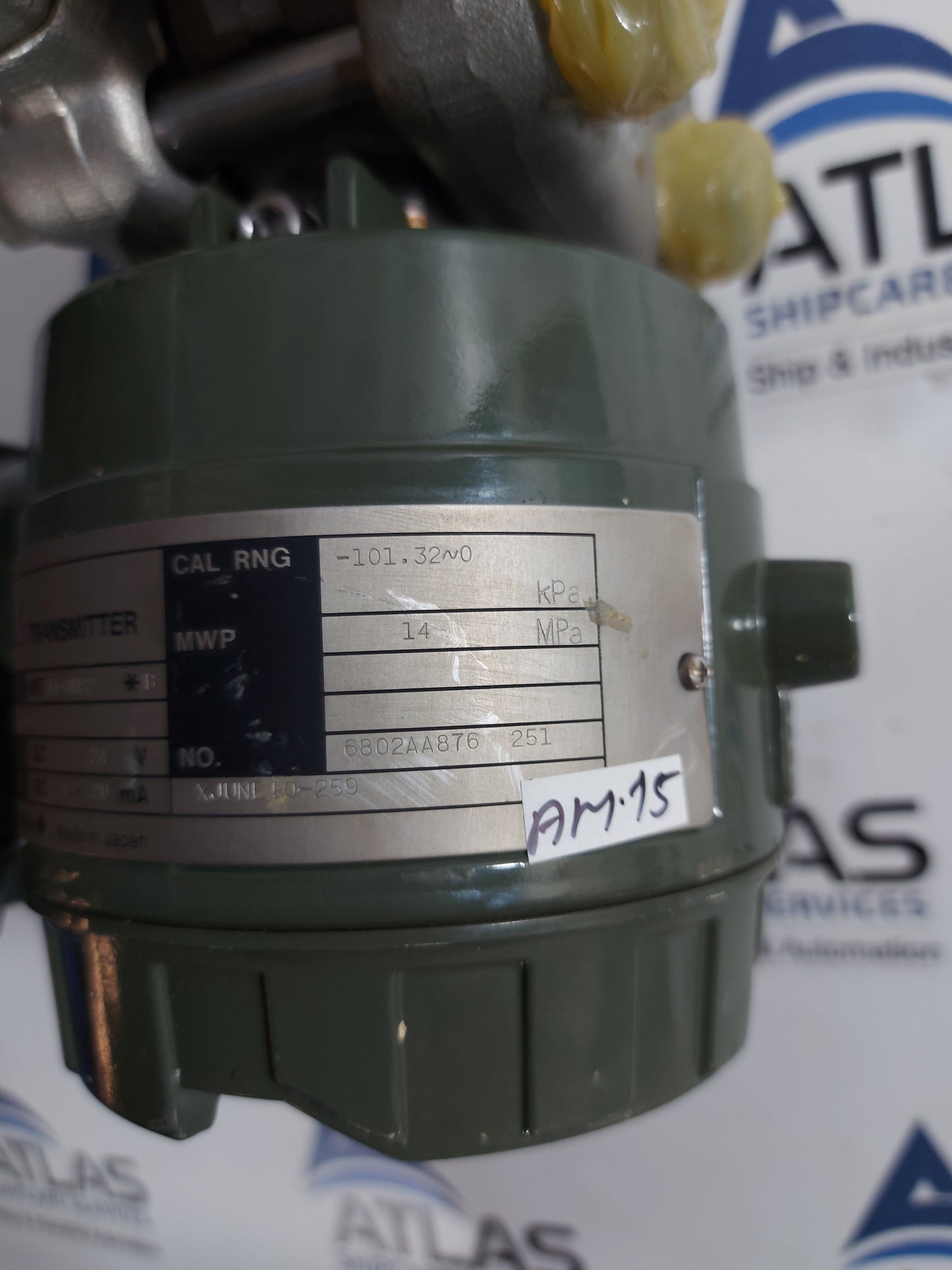 YOKOGAWA UNI UNE 11-SHS2 PRESSURE TRANSMITTER B/CAL-P/SSB-S/Z