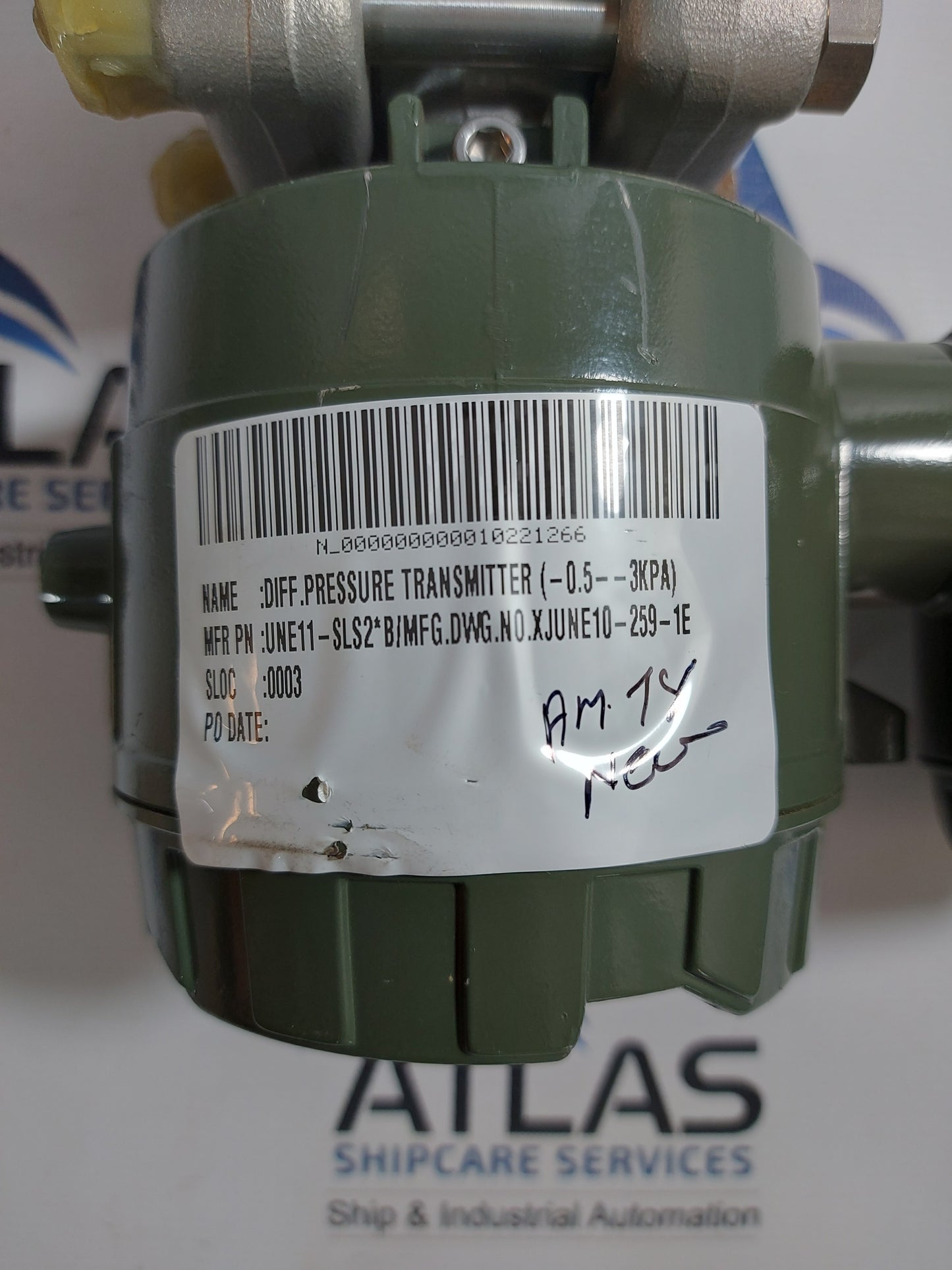 YOKOGAWA UNI UNE11-SLS2*B PRESSURE TRANSMITTER /CAL-P/SSB-S/X