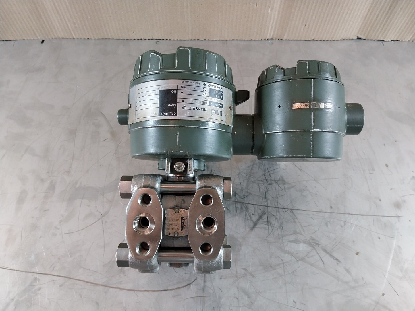 YOKOGAWA UNI UNE11-SMS2*B PRESSURE TRANSMITTER 24V 4-20mA