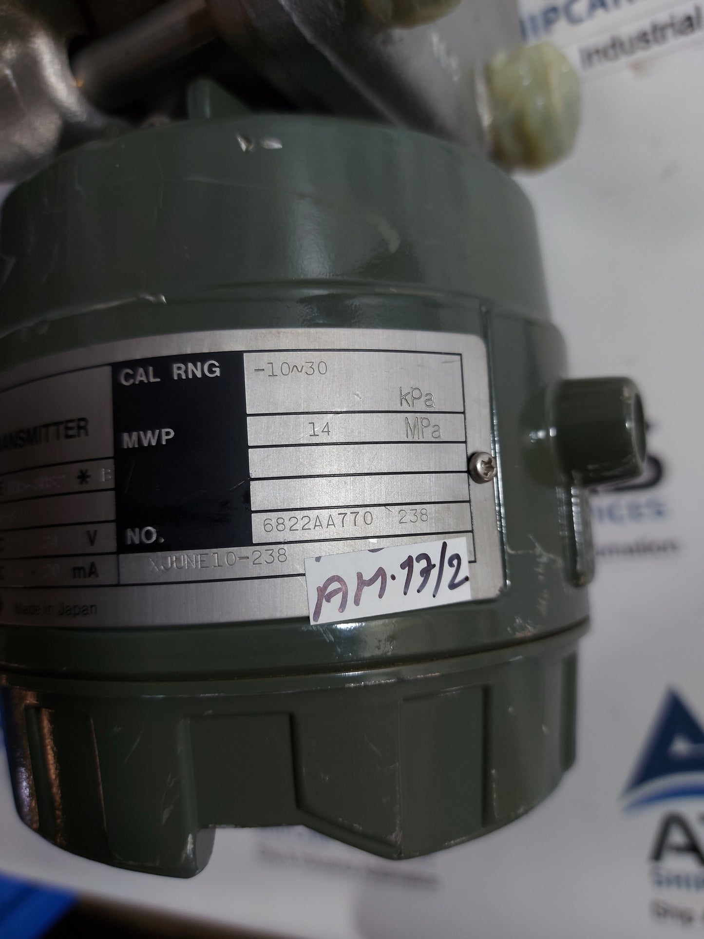 YOKOGAWA UNI UNE 11S-SHS2*B PRESSURE TRANSMITTER /SAS4/CAL-P/SSB-S/Z