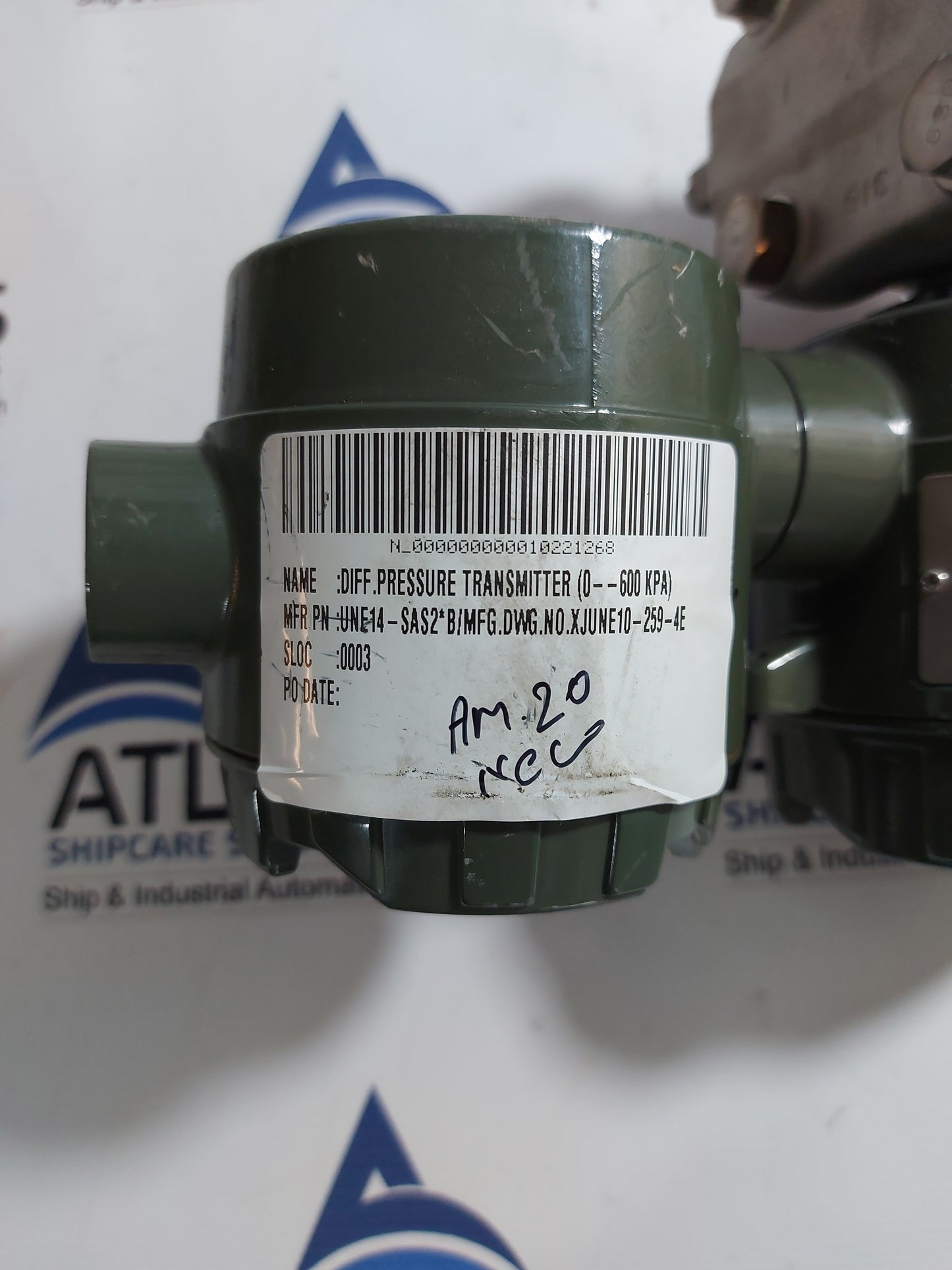 YOKOGAWA UNI UNE14-SAS2*B PRESSURE TRANSMITTER /CAL-P/SSB-S/Z