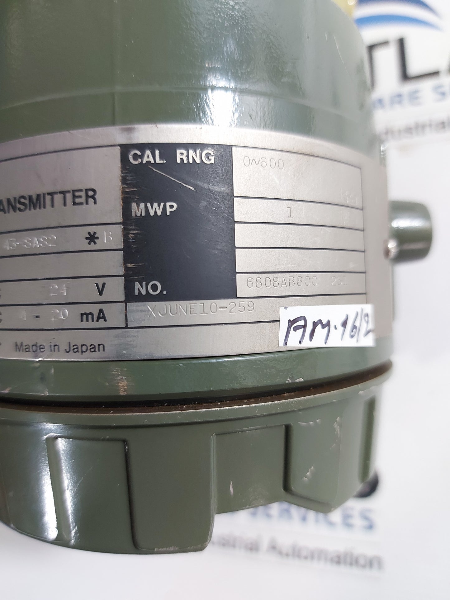 YOKOGAWA UNI UNE 43-SAS2*B PRESSURE TRANSMITTER /CAL-P/SSB-S/Z