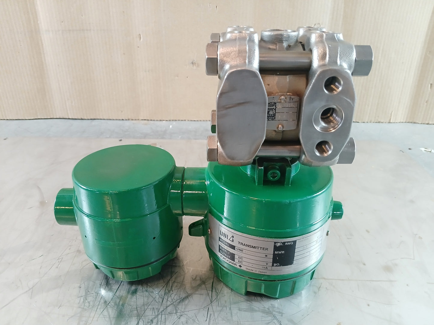 YOKOGAWA UNI UNE43-SBS2*B PRESSURE TRANSMITTER 24V 4-20mA