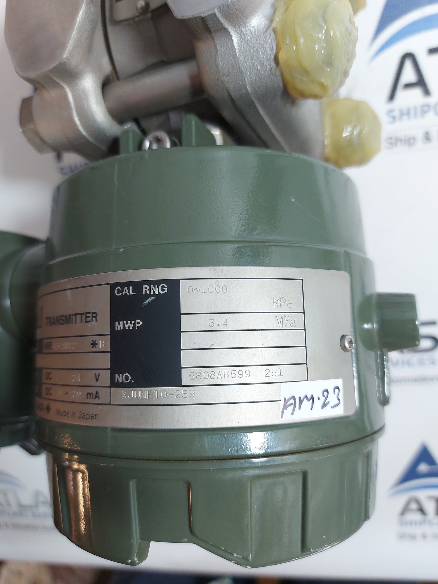 YOKOGAWA UNI UNE43-SBS2*B PRESSURE TRANSMITTER /CAL-P/SSB-