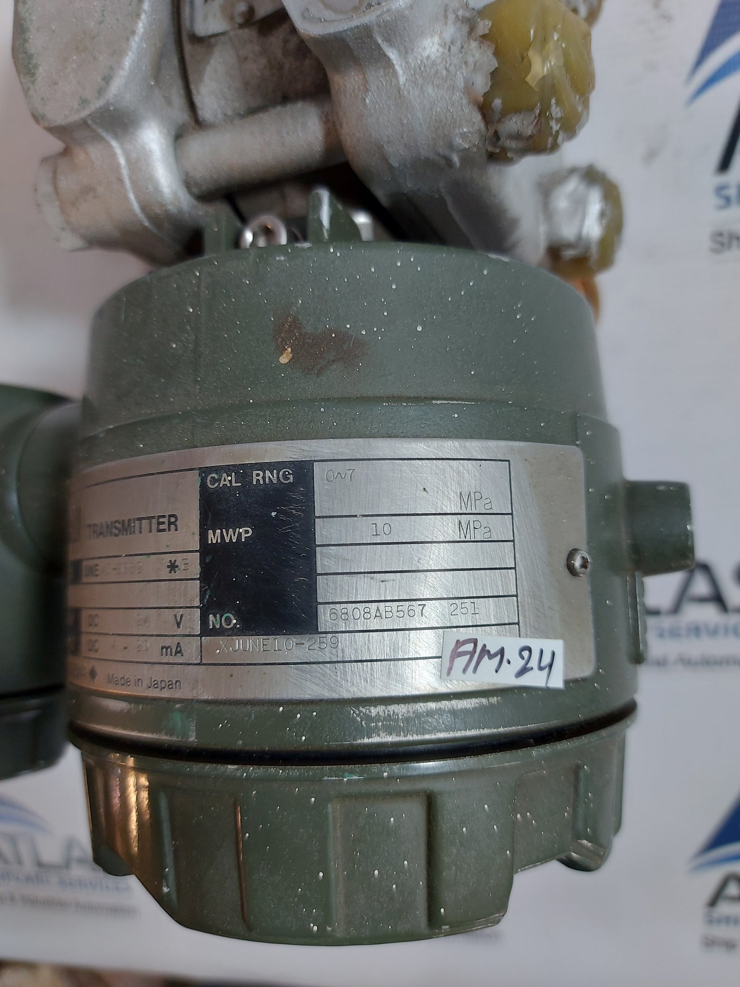 YOKOGAWA UNI UNE43-SCS2*B PRESSURE TRANSMITTER /CAL-P/SSB-S/Z