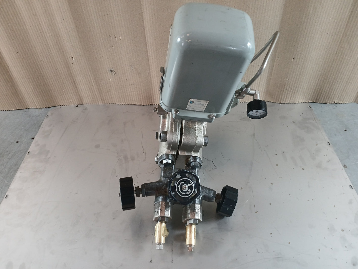 YOKOGAWA Y/15A1-LK1/L/GAS-FP/LD/CAL-P PNEUMATIC DIFFERENTIAL PRESSURE TRANSMITTER