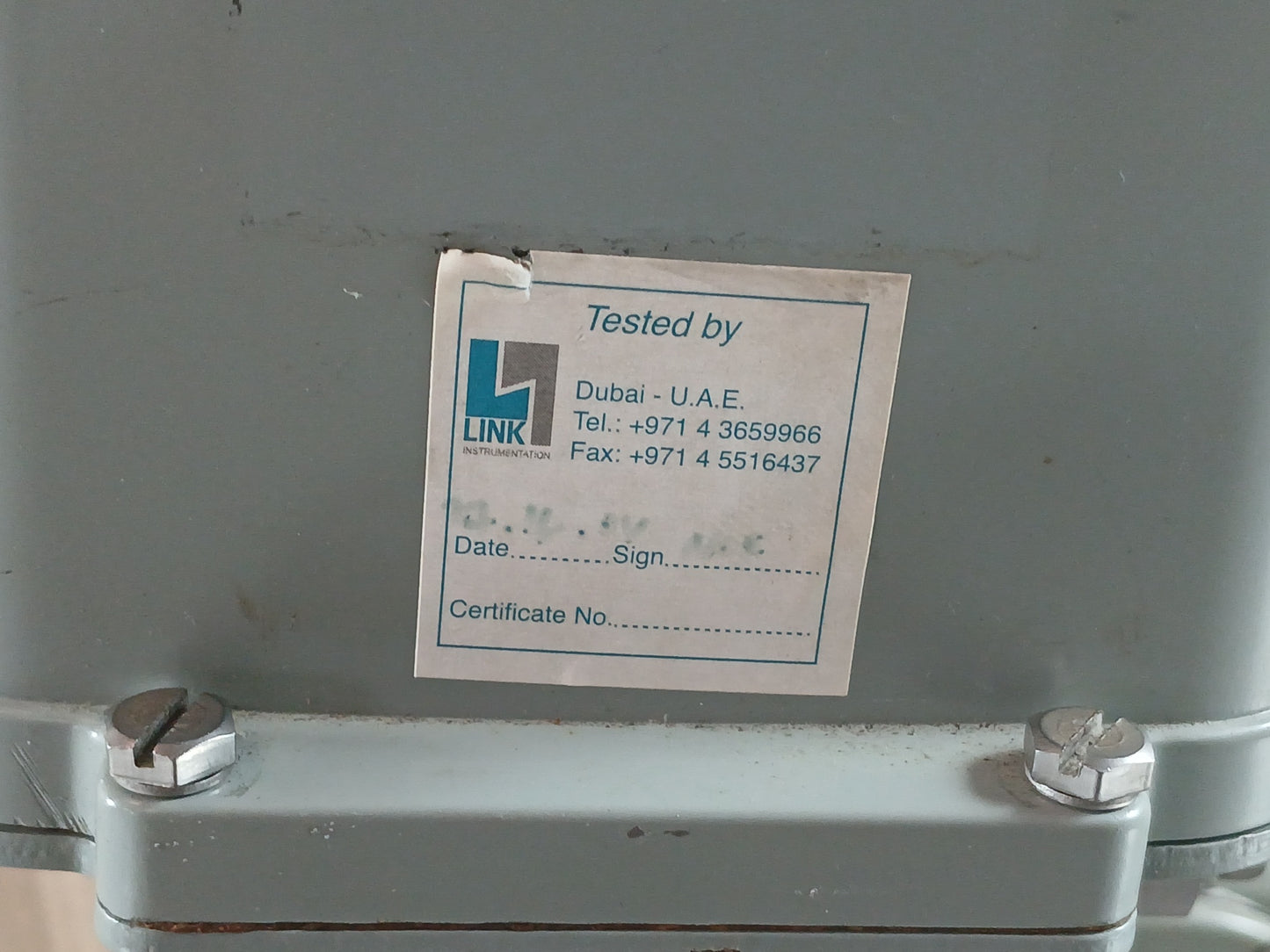 YOKOGAWA Y/15A1-LK1/L/GAS-FP/LD/CAL-P PNEUMATIC DIFFERENTIAL PRESSURE TRANSMITTER