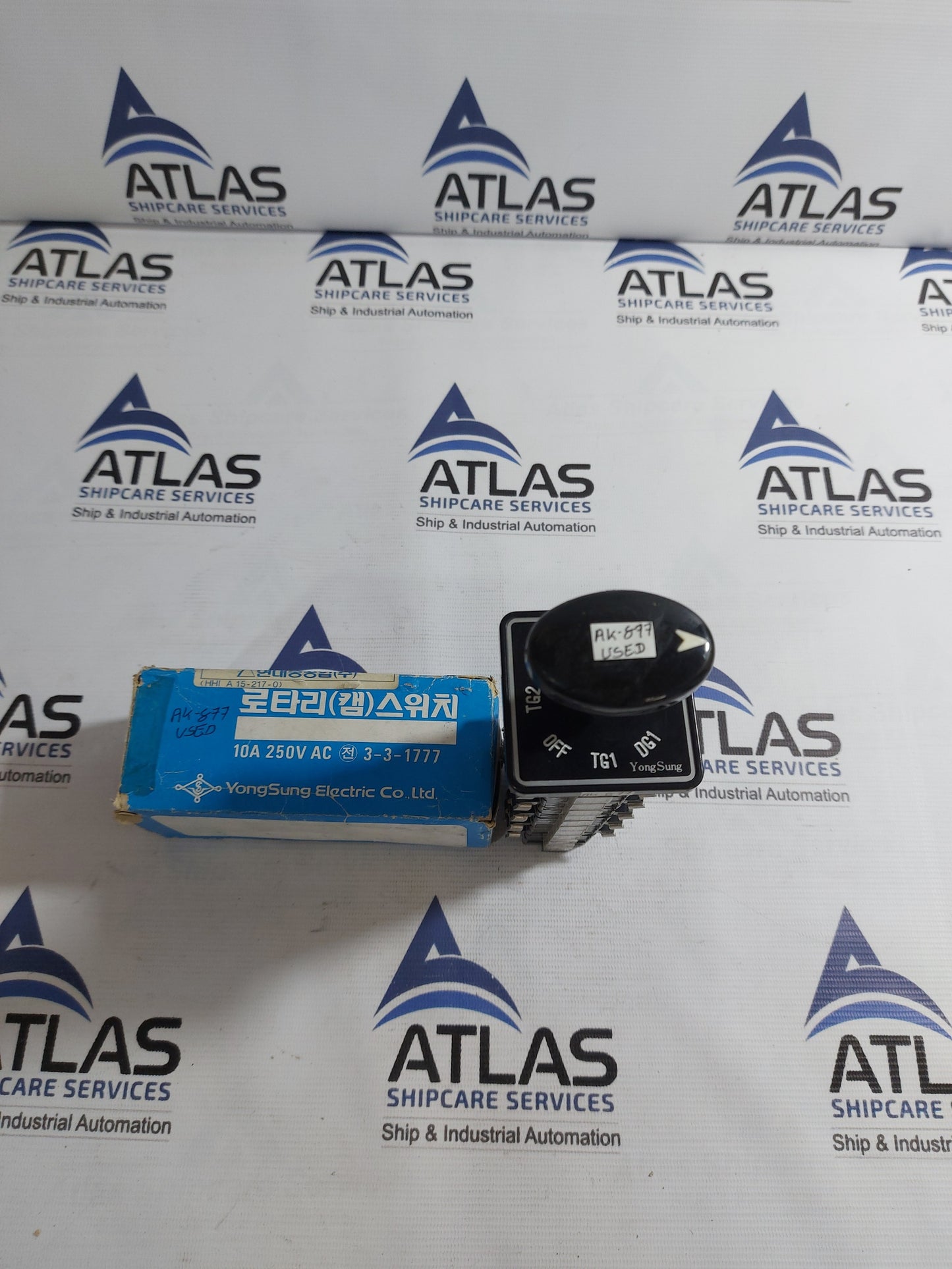 YONGSUNG C-60 ROTARY CAM SWITCH 10A 220VAC