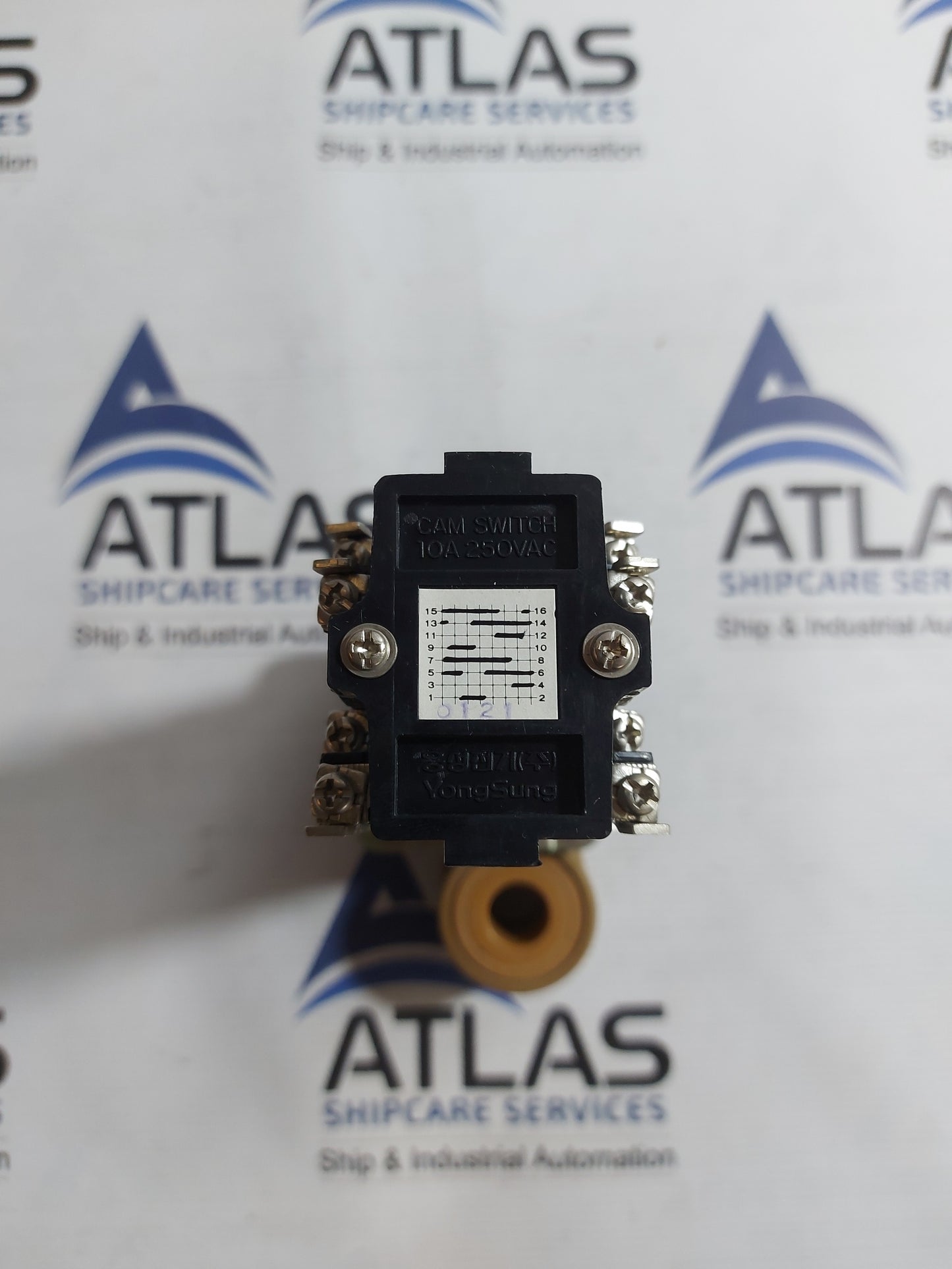 YONGSUNG C-60 ROTARY CAM SWITCH 10A 220VAC
