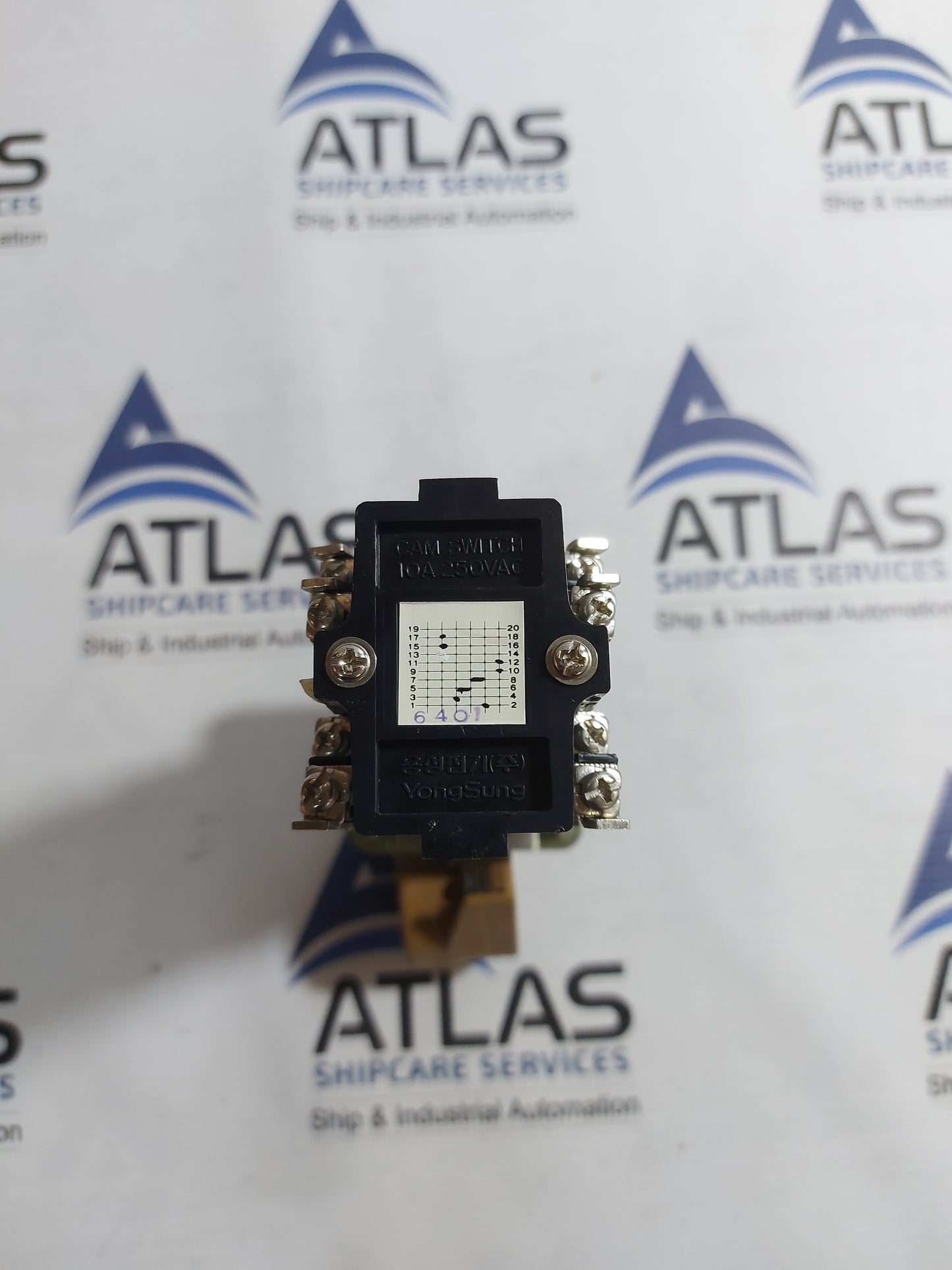 YONGSUNG C-60 ROTARY CAM SWITCH 10A 250VAC