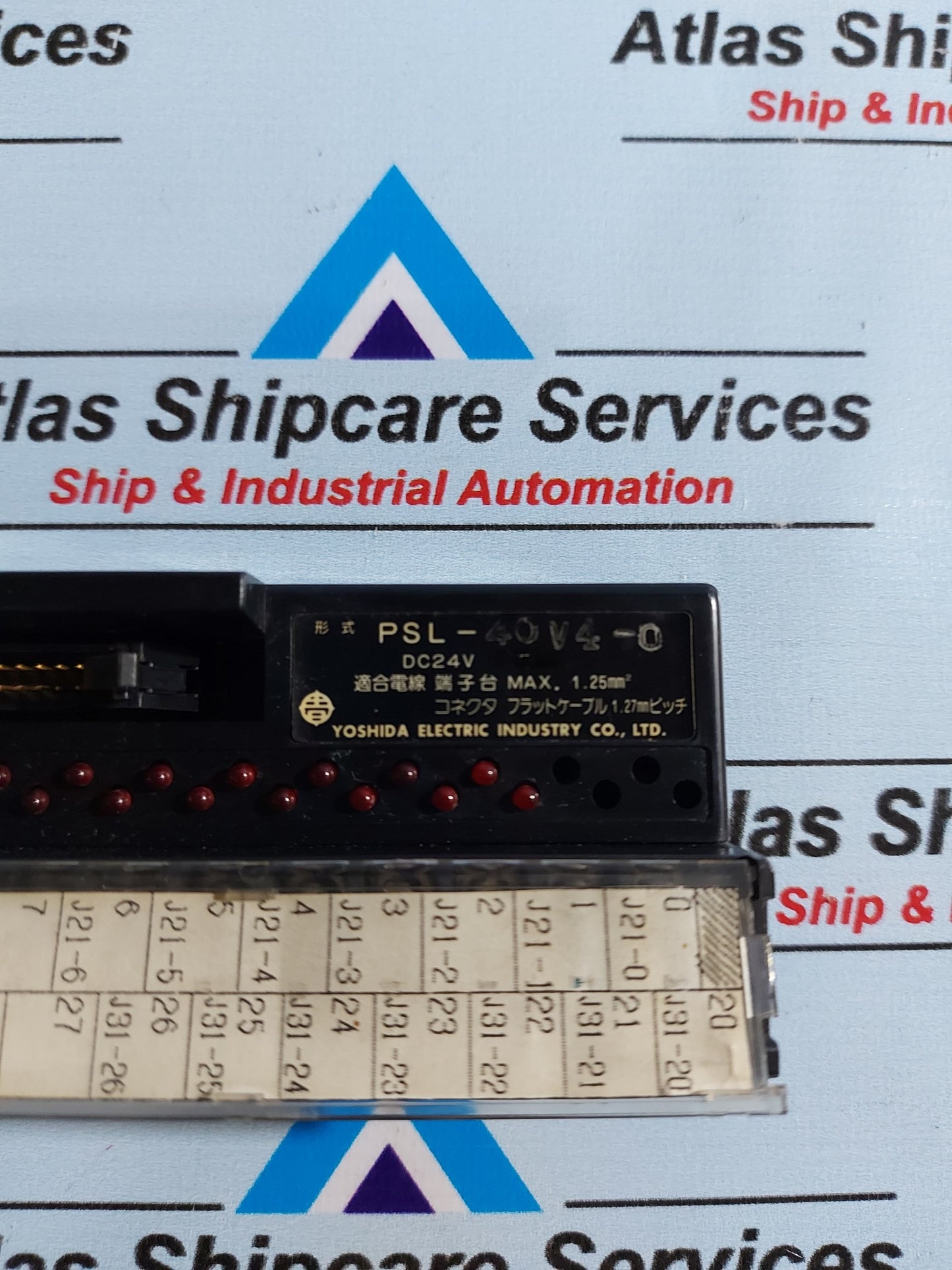 YOSHIDA ELECTRIC PSL-40V4-0 TERMINAL BLOCK