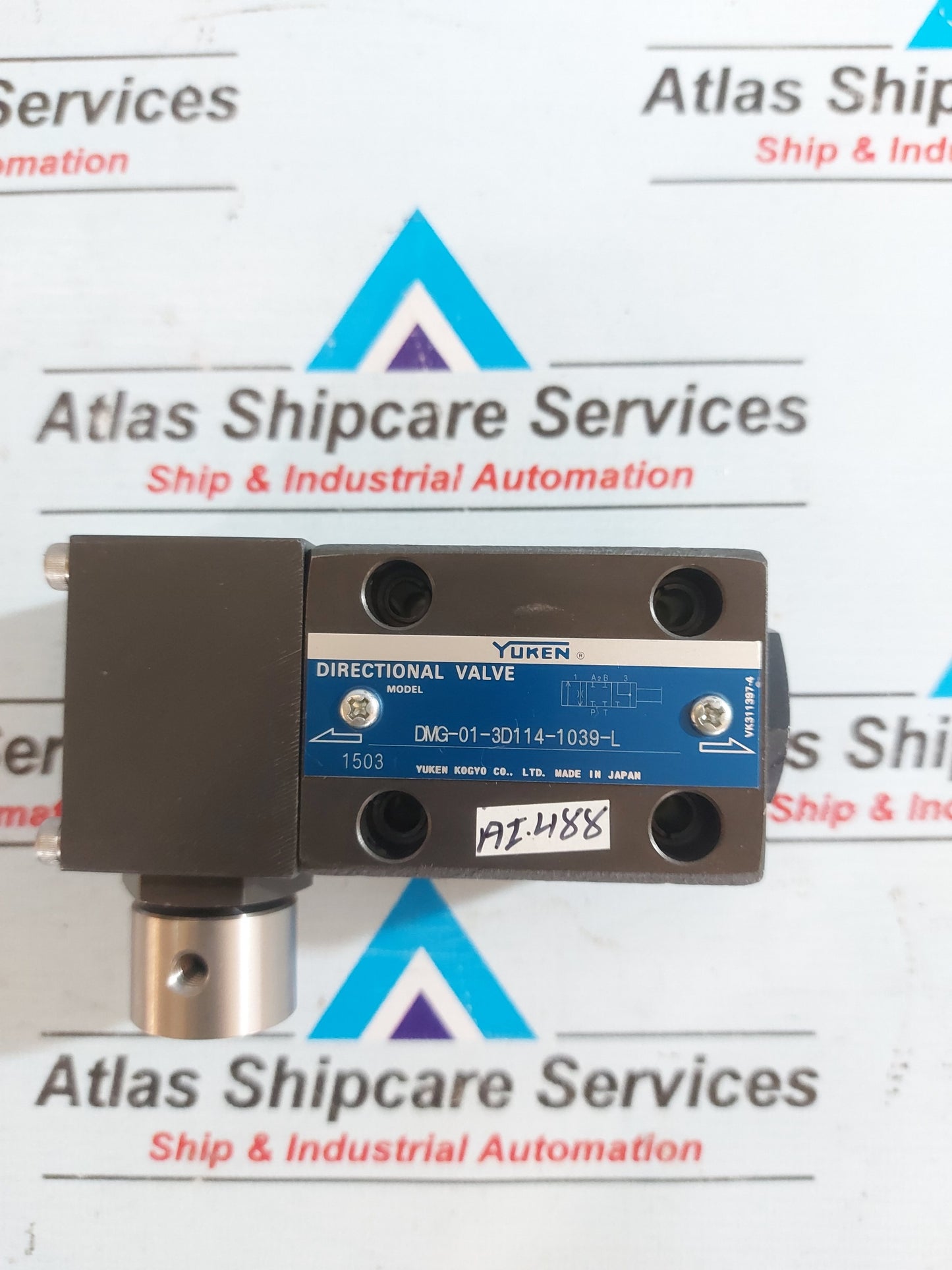 YUKEN DMG-01-3D114-1039-L DIRECTIONAL CONTROL VALVE