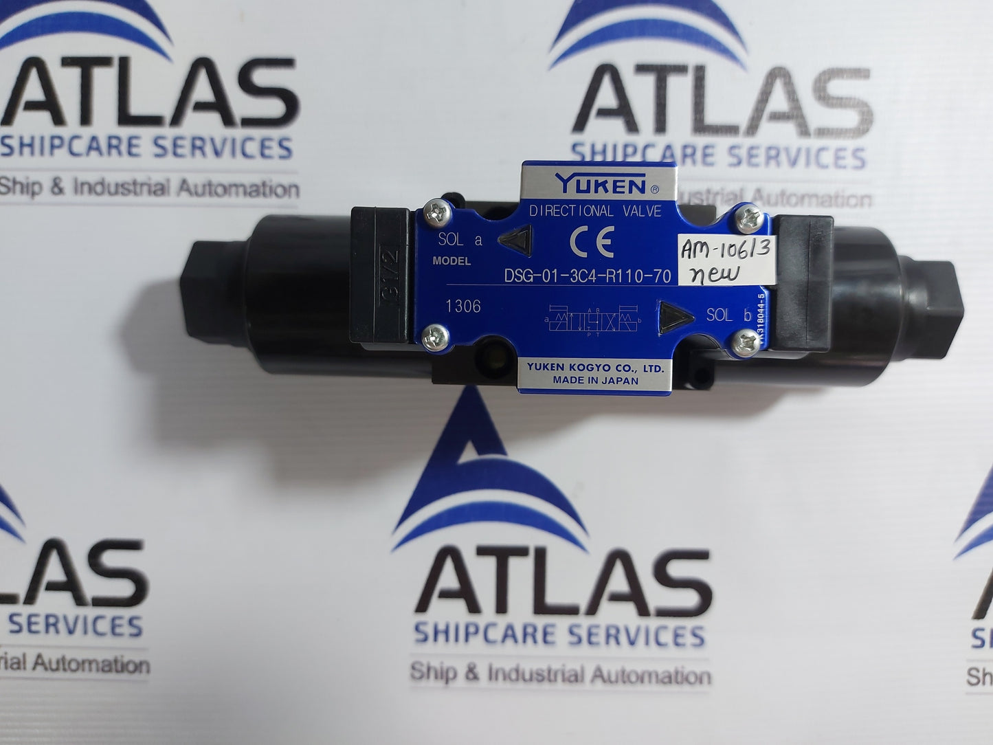 YUKEN KOGYO DSG-01-3C4-R110-70 SOLENOID DIRECTIONAL VALVE