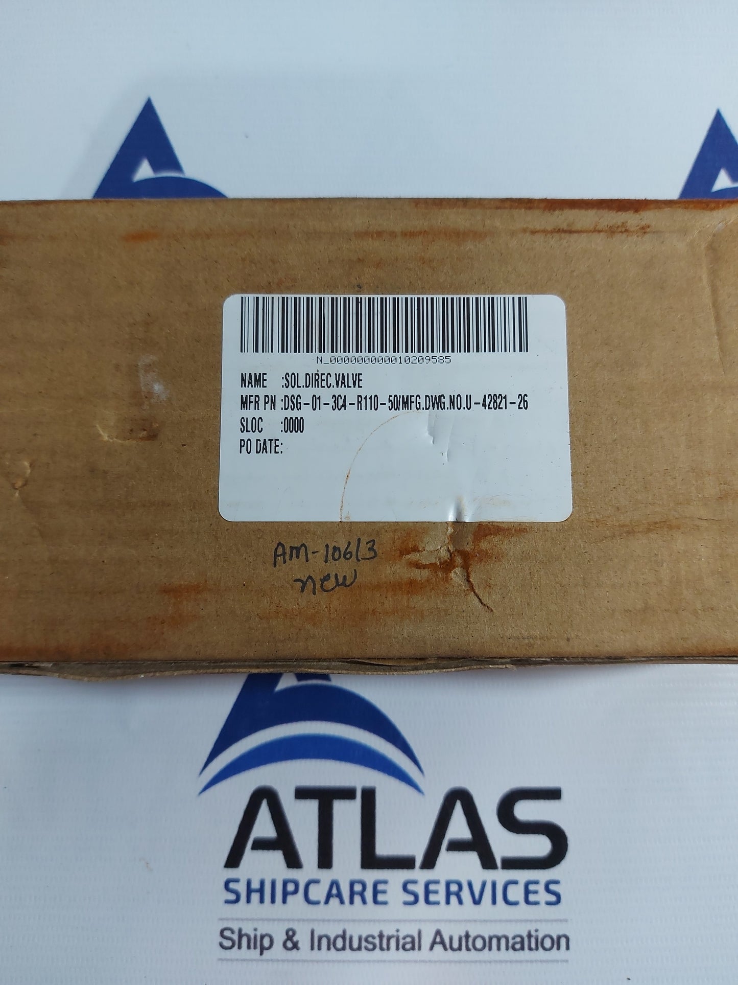 YUKEN KOGYO DSG-01-3C4-R110-70 SOLENOID DIRECTIONAL VALVE