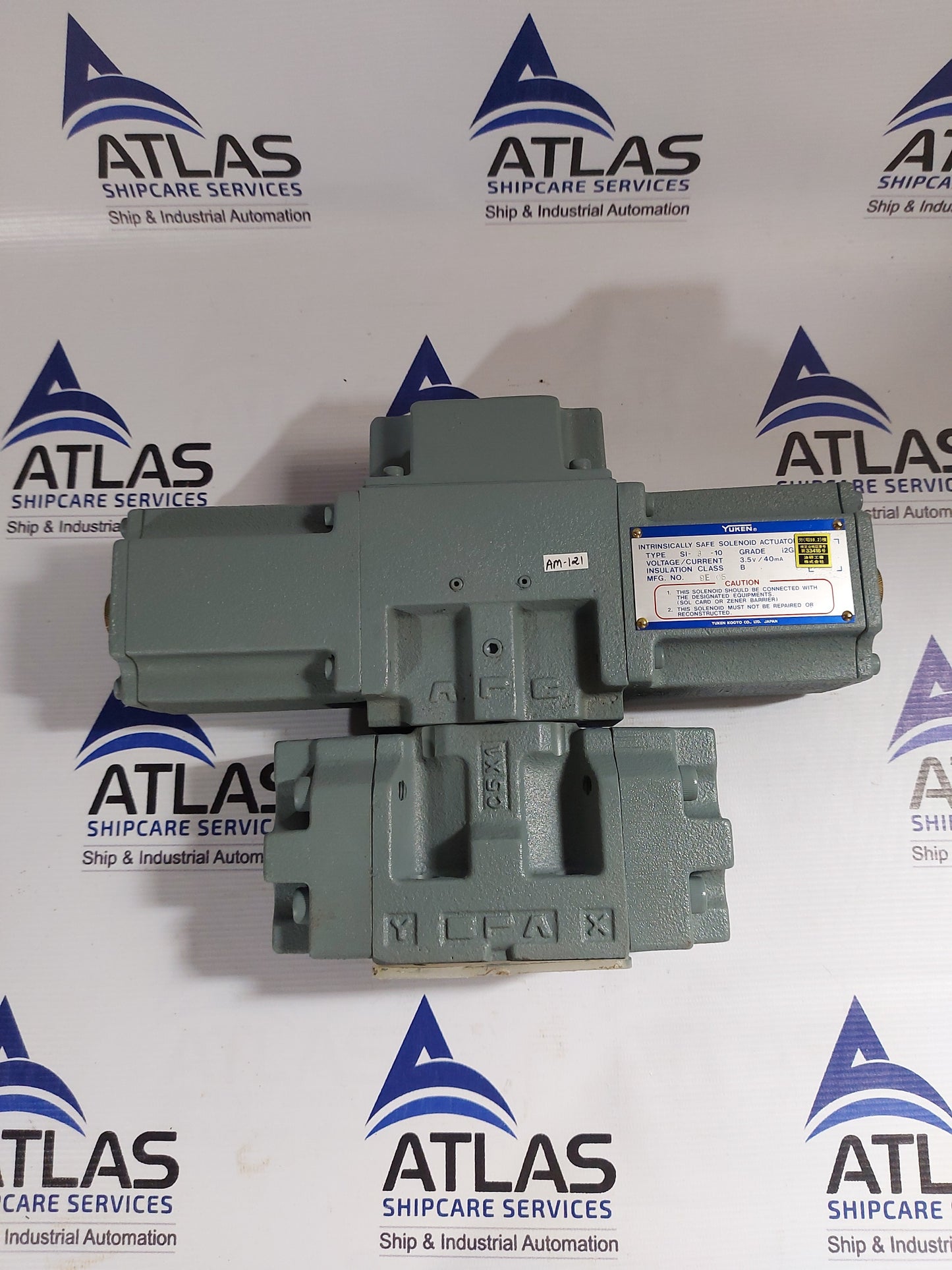 YUKEN KOGYO DSHG-03-2B2-T-1406-L INTRINSICALLY SAFE DIRECTIONAL VALVE