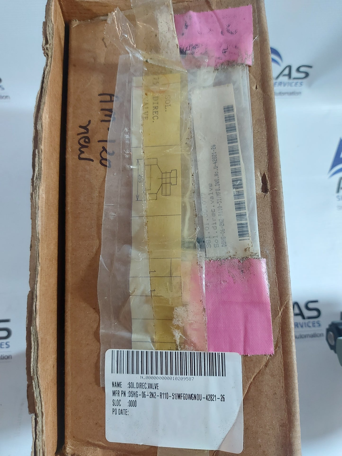YUKEN KOGYO DSHG-06-2N2-R110-51 SOLENOID DIRECTIONAL VALVE