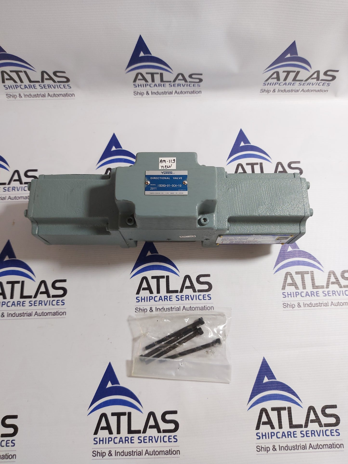 YUKEN KOGYO ISDSG-01-3C4-10 INTRINSICALLY SAFE DIRECTIONAL VALVE
