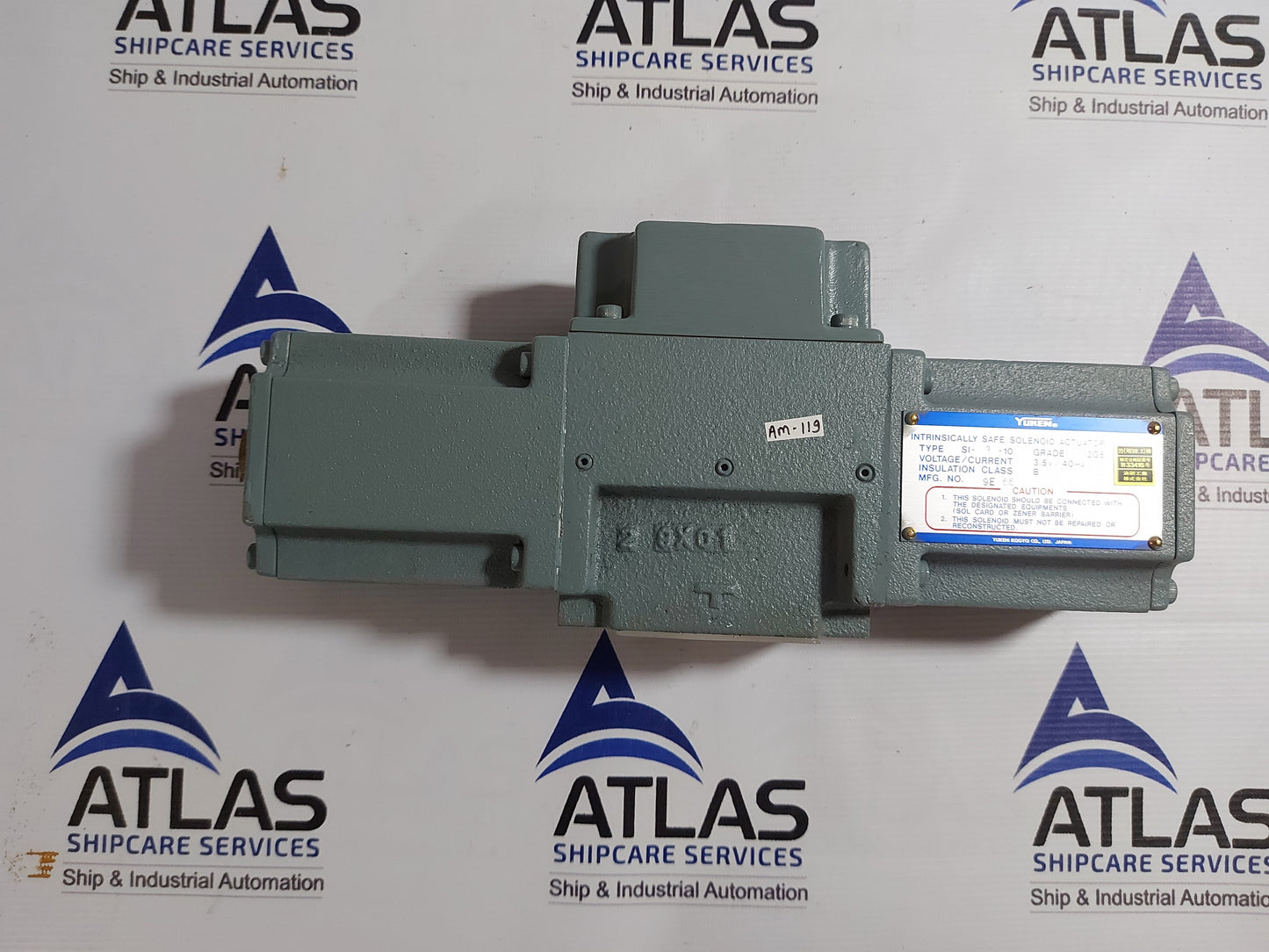 YUKEN KOGYO ISDSG-01-3C4-10 INTRINSICALLY SAFE DIRECTIONAL VALVE