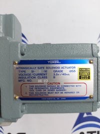 YUKEN KOGYO ISDSG-01-3C4-10 INTRINSICALLY SAFE DIRECTIONAL VALVE