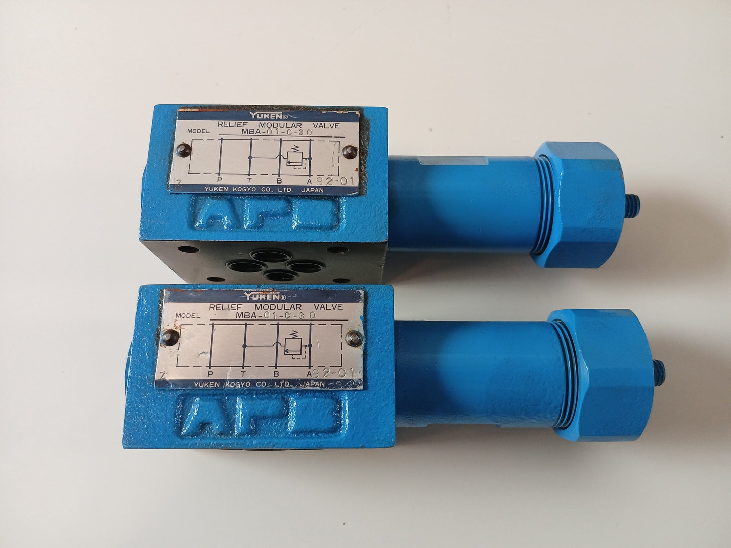 YUKEN KOGYO MBA-01-C-30 RELIEF MODULAR VALVE