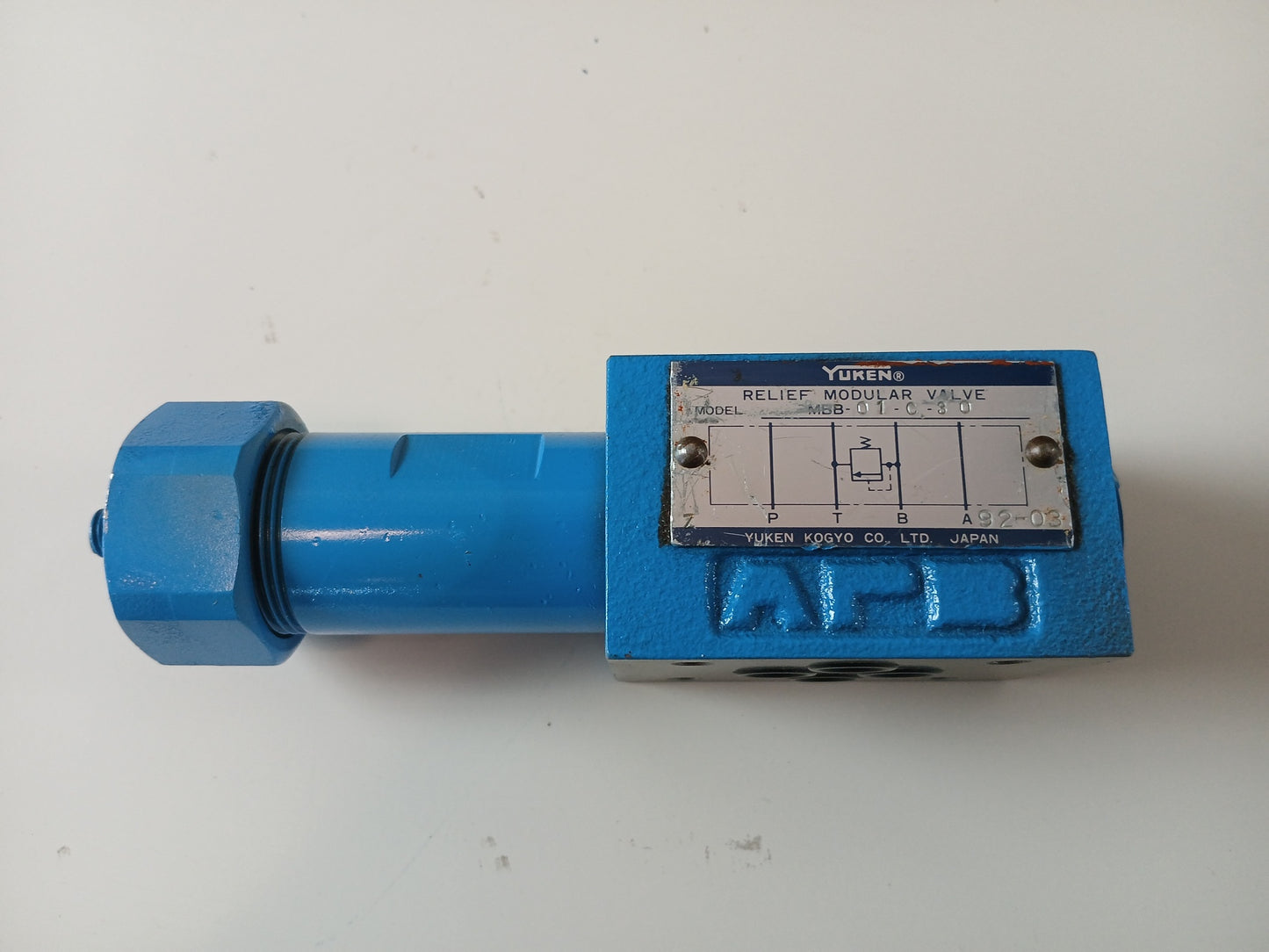 YUKEN KOGYO MBB-01-C-30 RELIEF MODULAR VALVE
