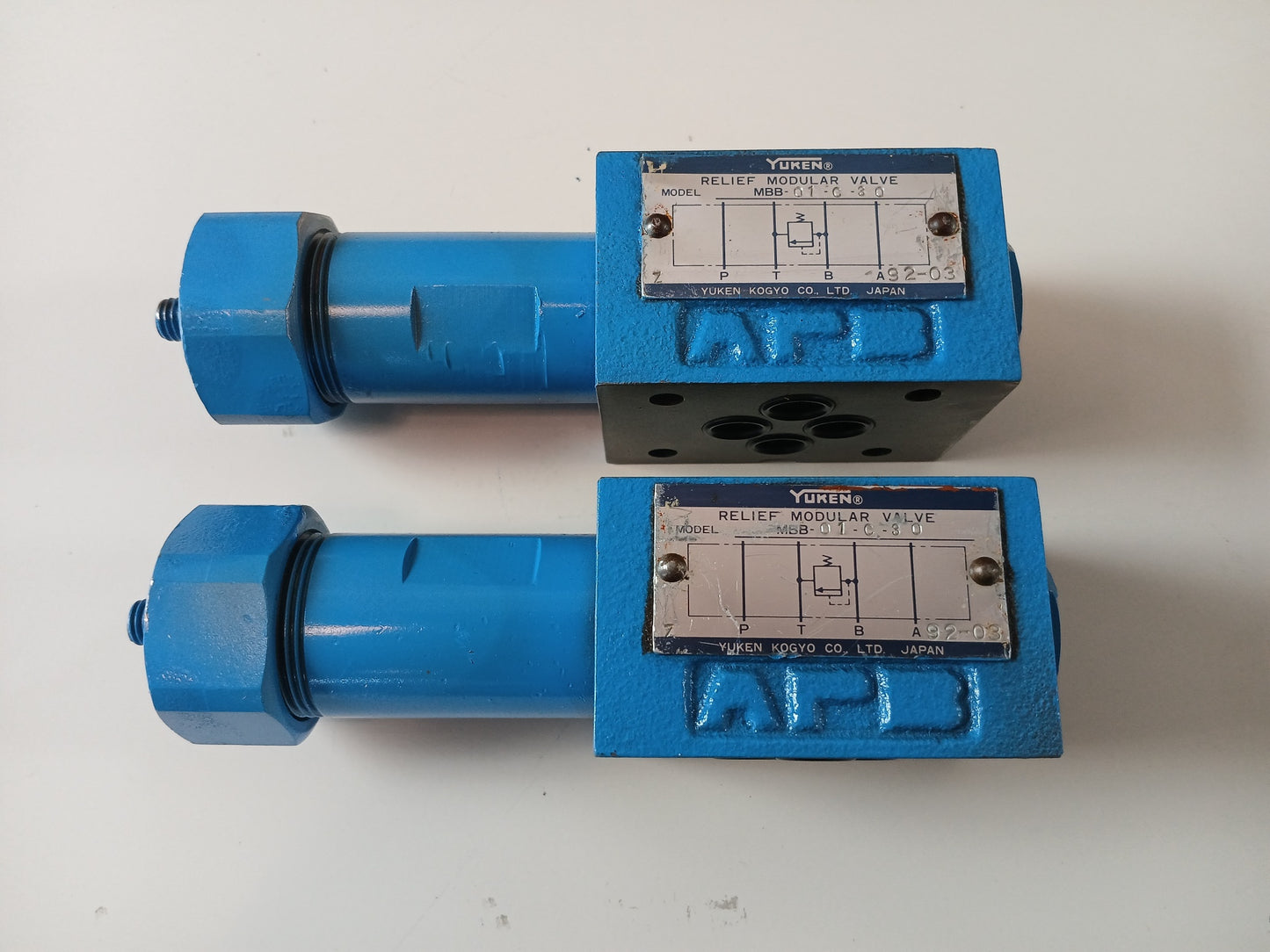 YUKEN KOGYO MBB-01-C-30 RELIEF MODULAR VALVE