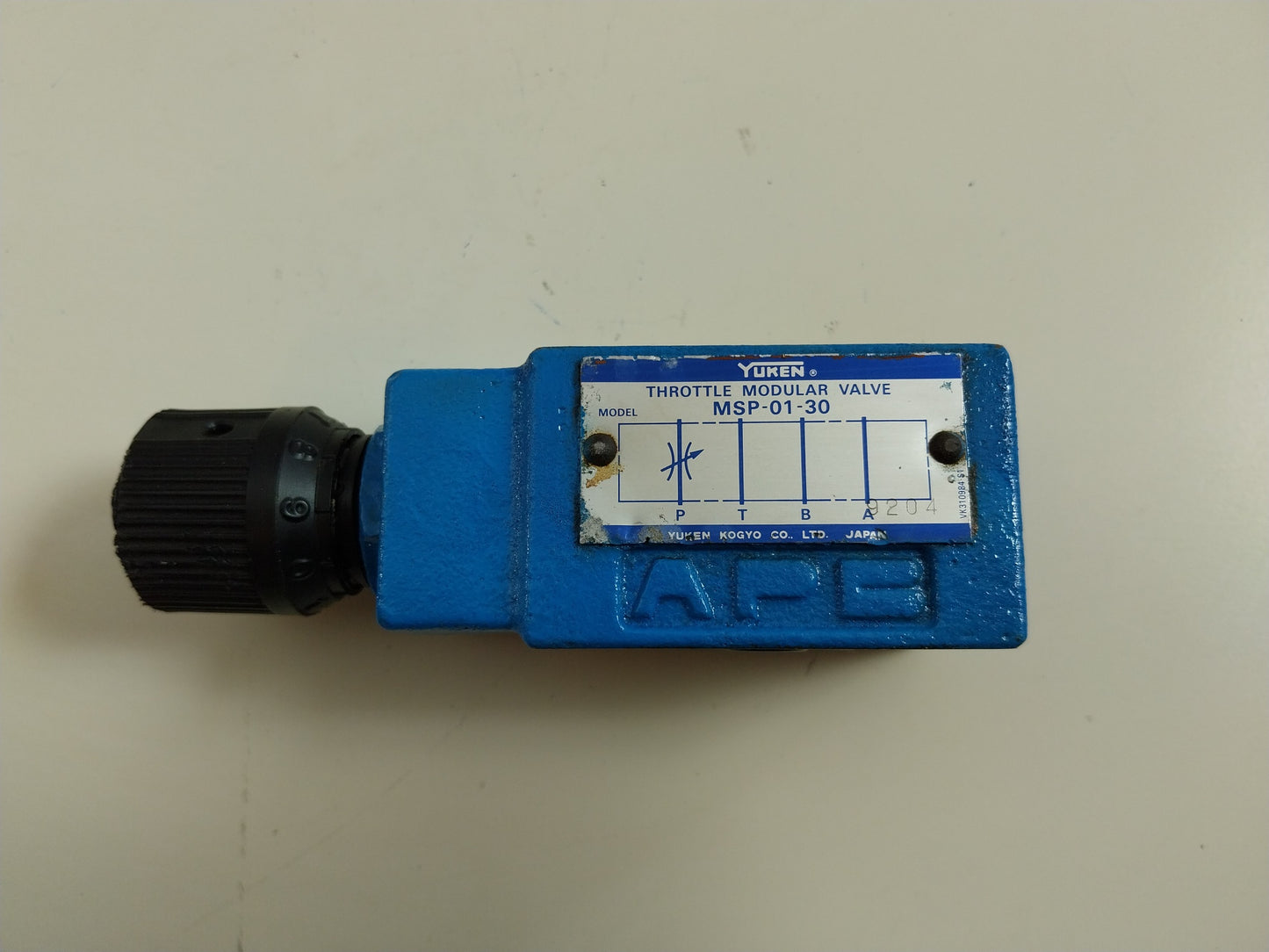 YUKEN KOGYO MSP-01-30 THROTTLE MODULAR VALVE