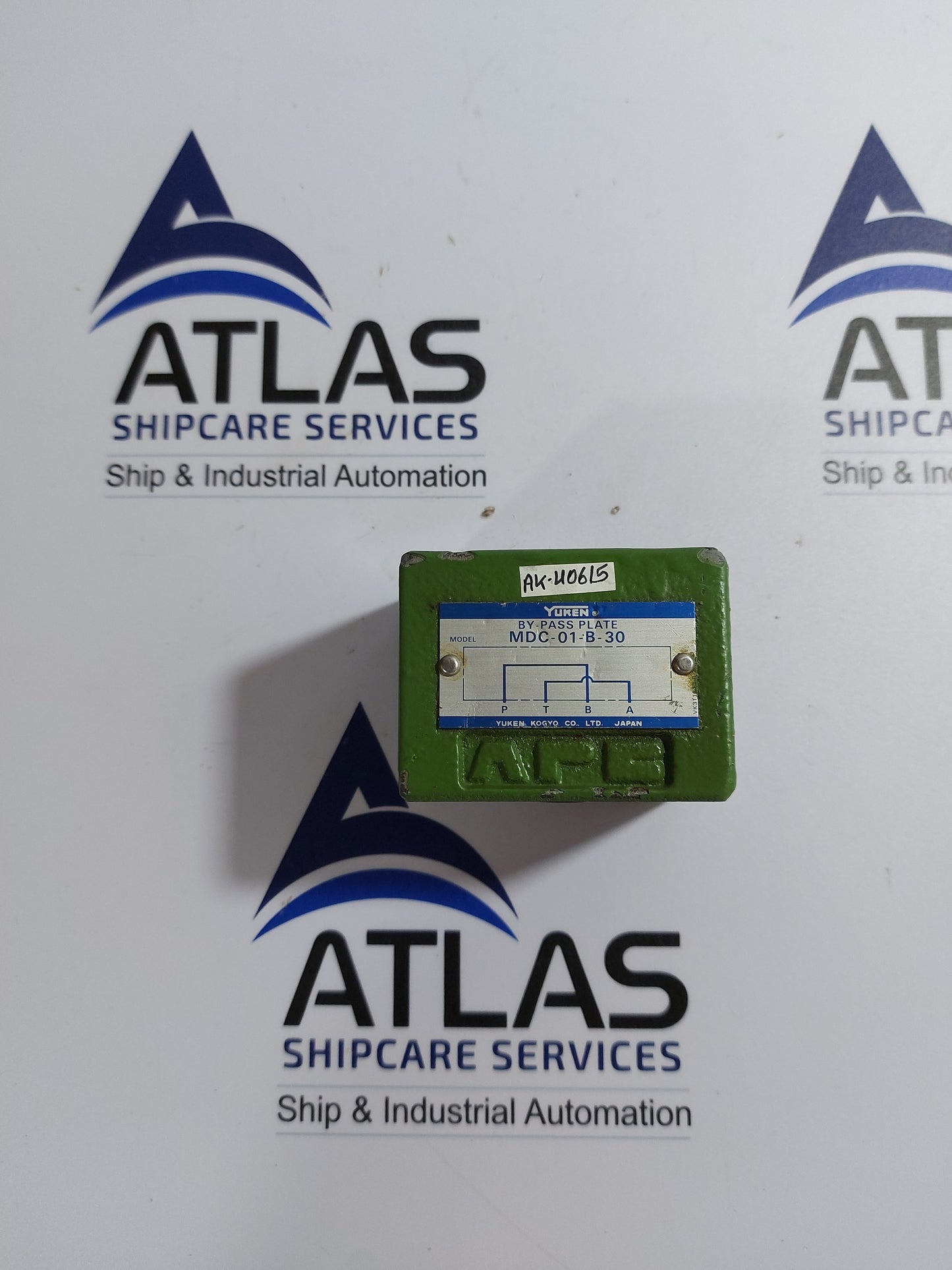 YUKEN MDC-01-B-30 BY-PASS PLATE