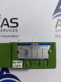 YUKEN MFP-01-10 FLOW CONTROL MODULAR VALVE