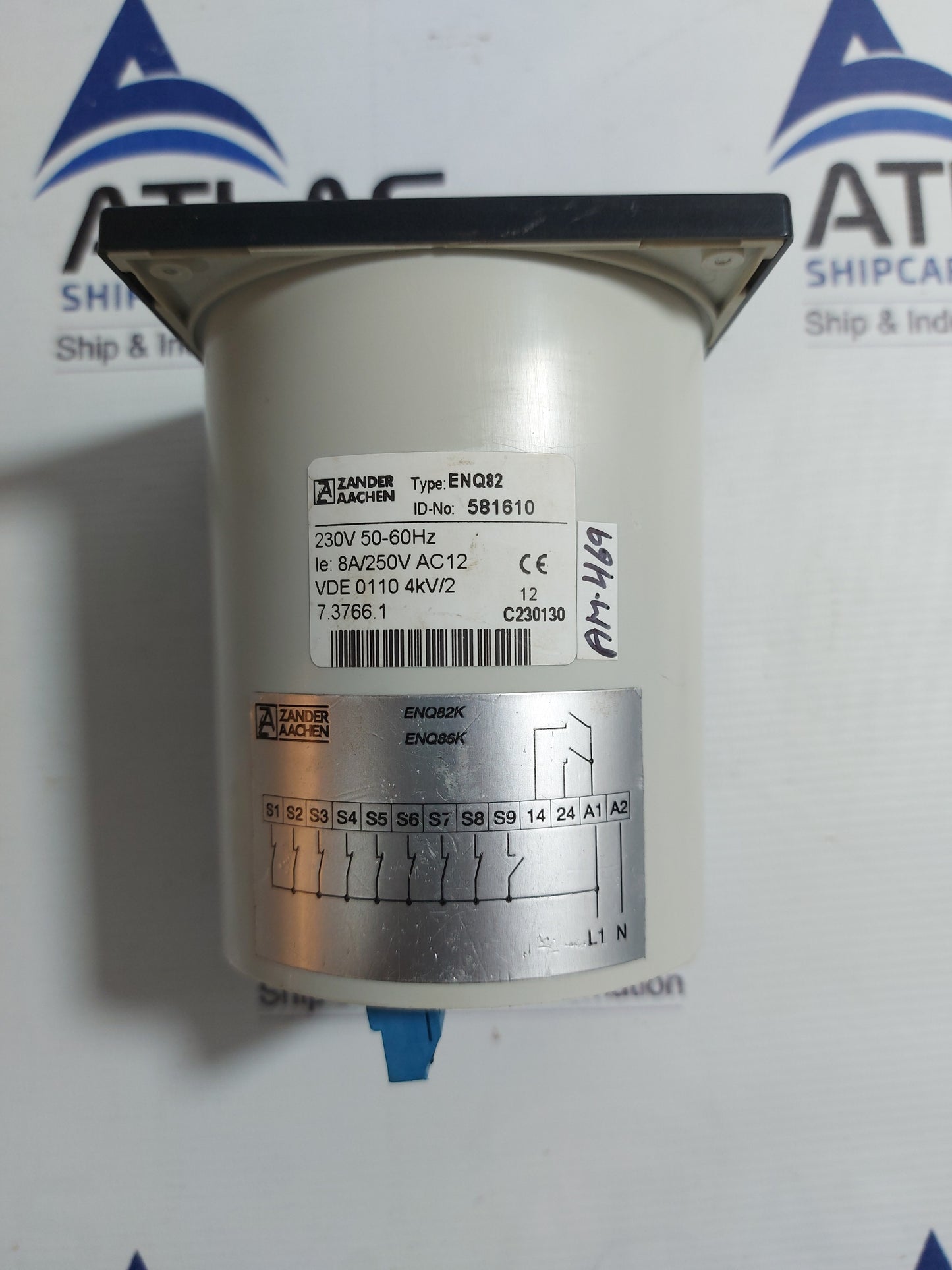 ZANDER AACHEN ENQ82 KAESAR COMPRESSOR CONTROL ENQ82K CONTROLLER