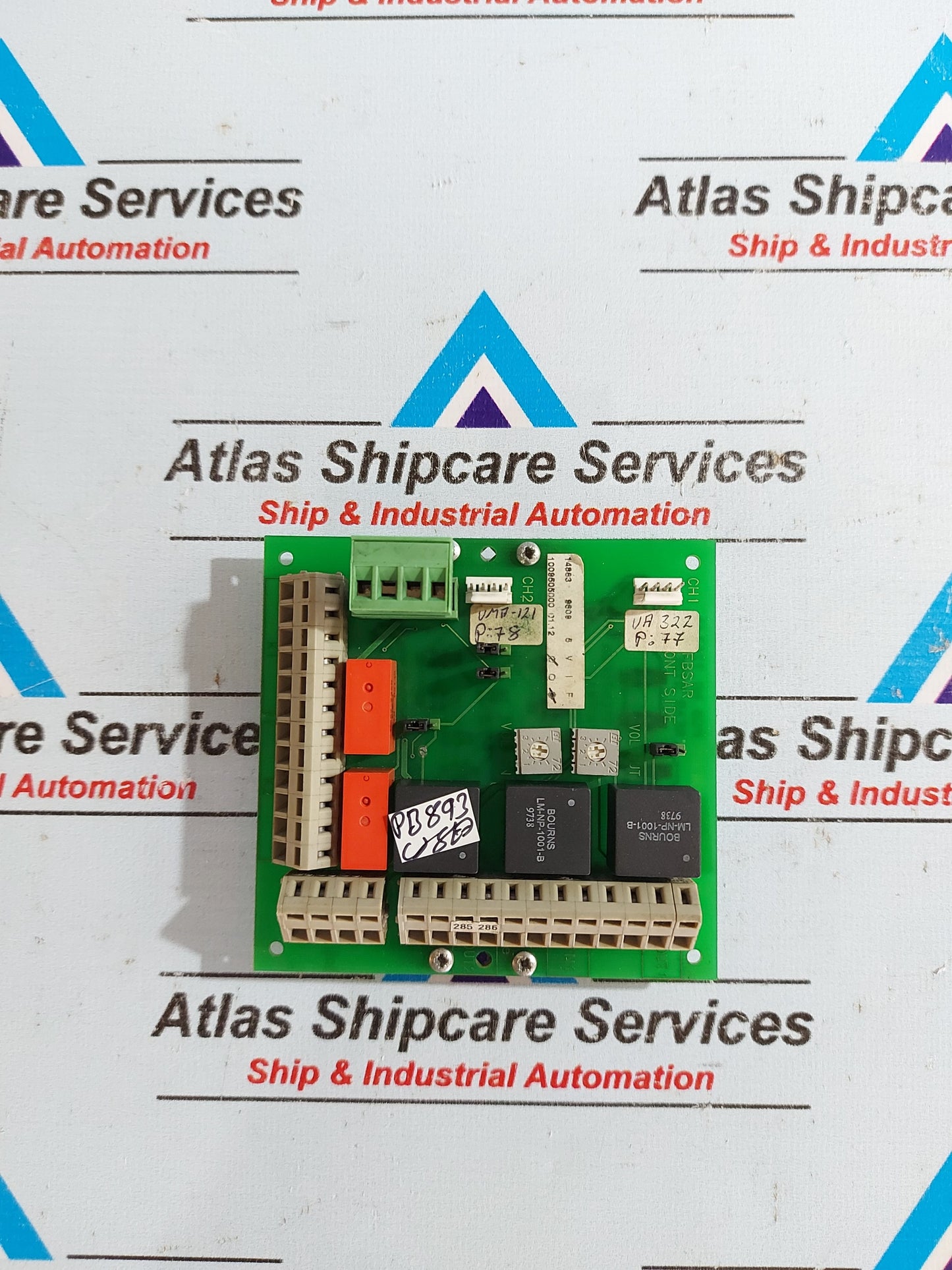 ZENITEL FBSAR PRINTED CIRCUIT BOARD 7263/2