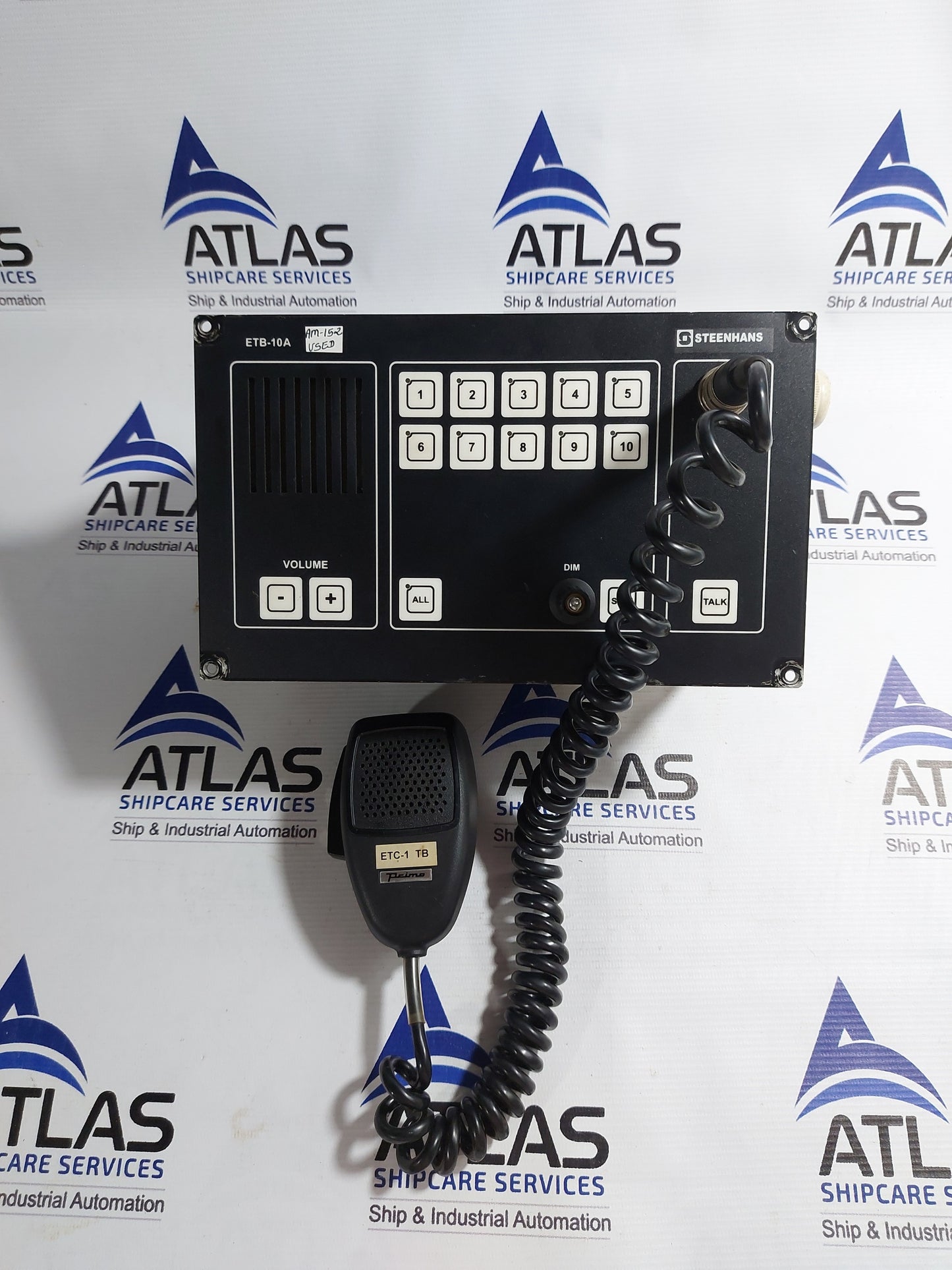 ZENITEL MARINE ETB-10A STEENHANS CENTRAL PANEL MOUNTED
